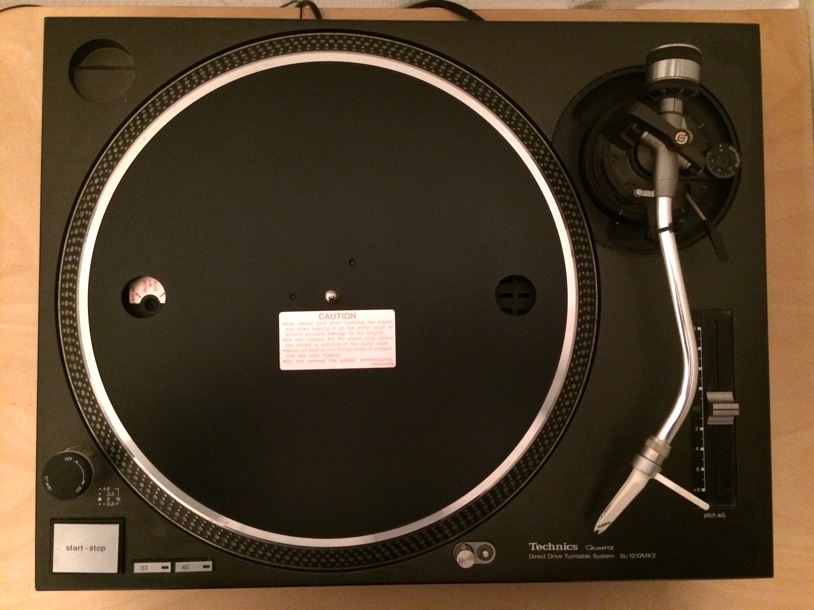 Technics sl 1210 mk2 image 1596564 audiofanzine