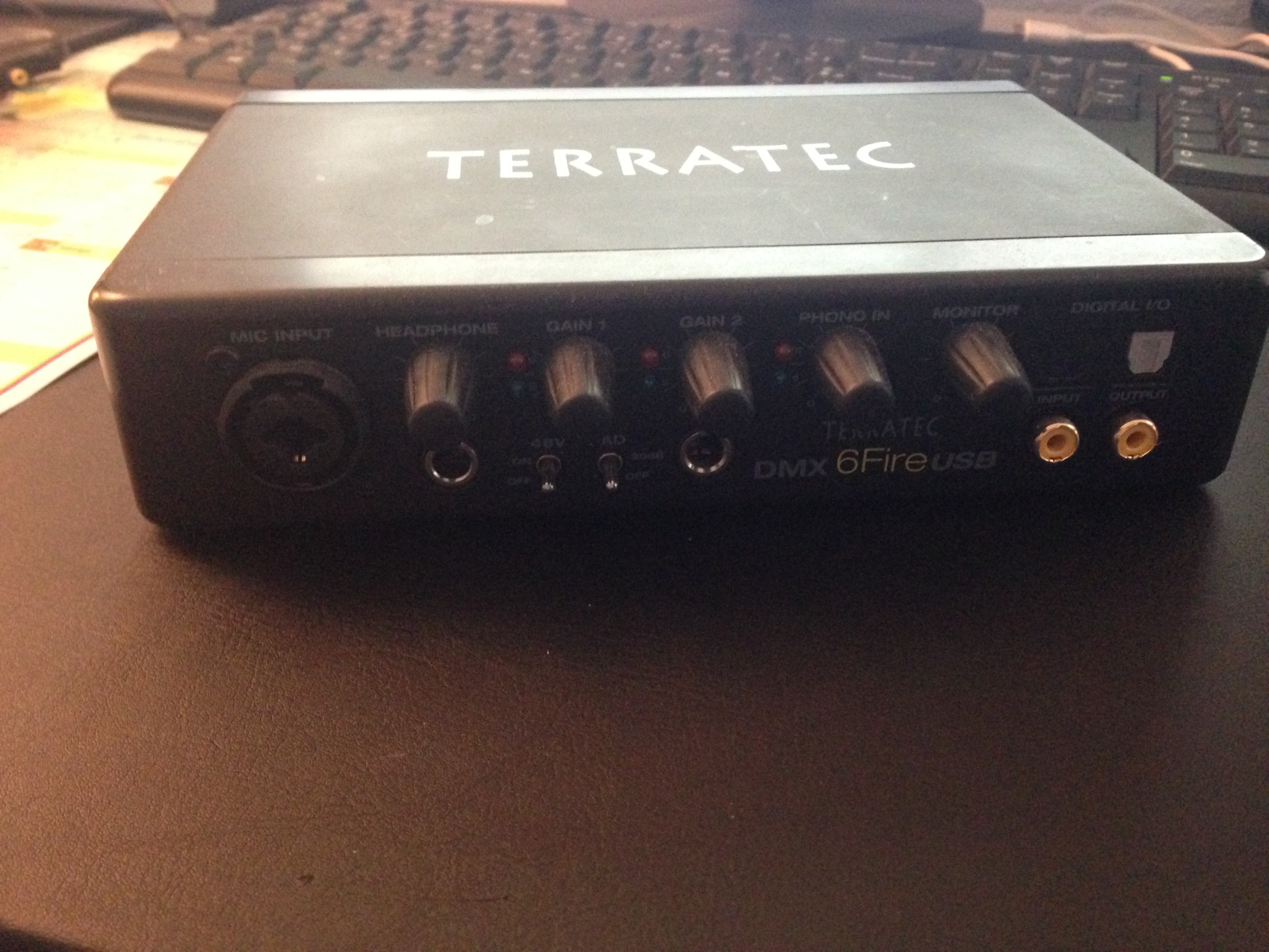 Dmx 6 fire usb terratec dmx 6 fire usb audiofanzine