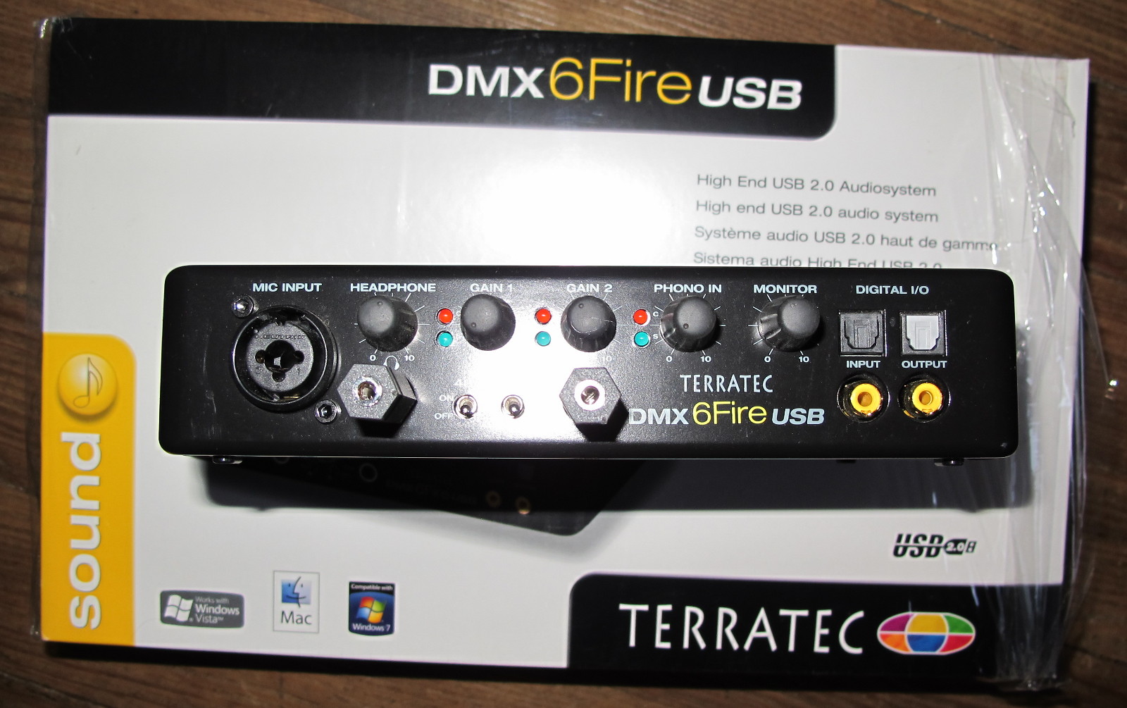 Terratec dmx 6fire usb обзор