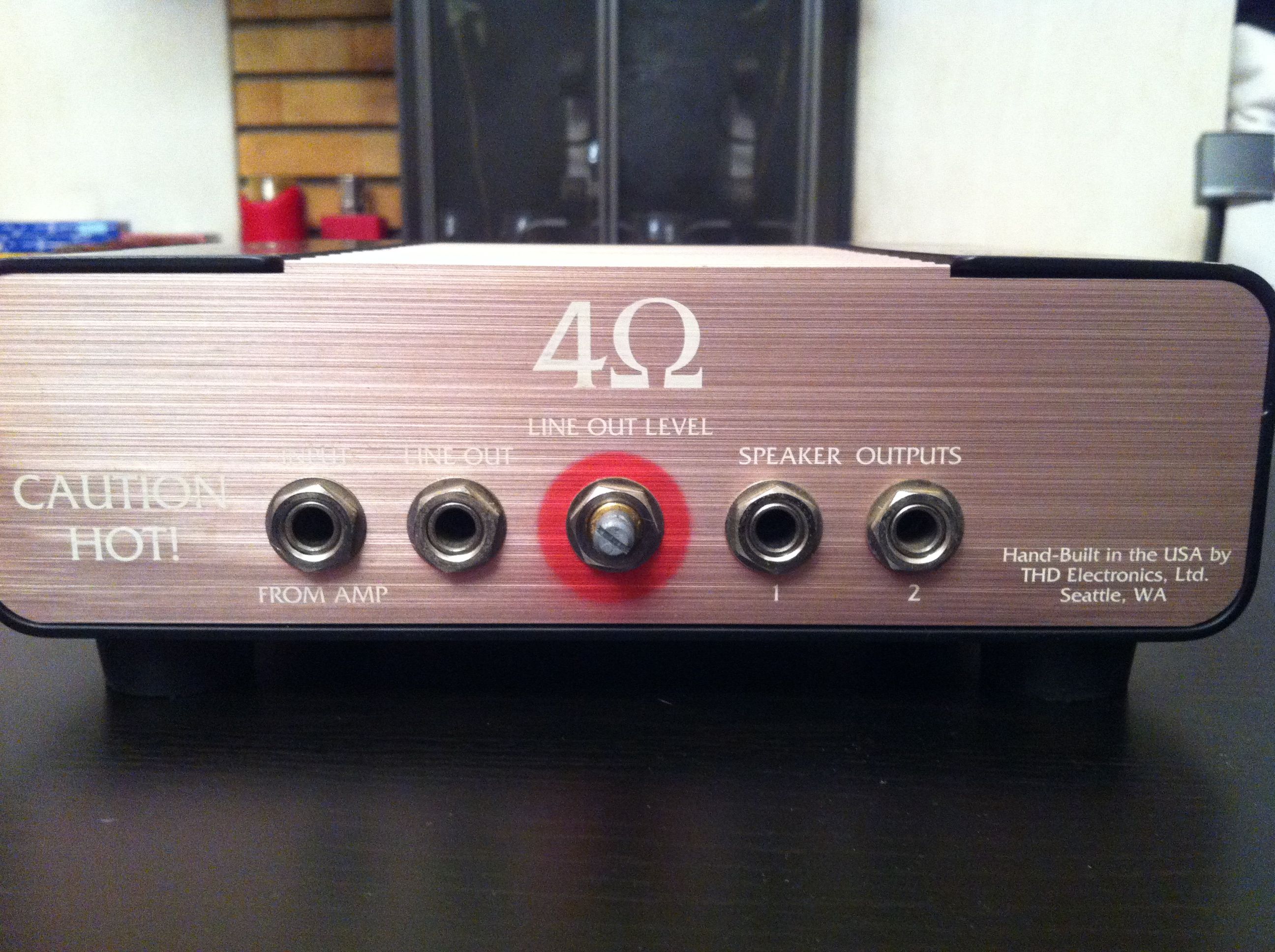 HOT PLATE 4 OHMS Thd Hot Plate 4 Ohms Audiofanzine