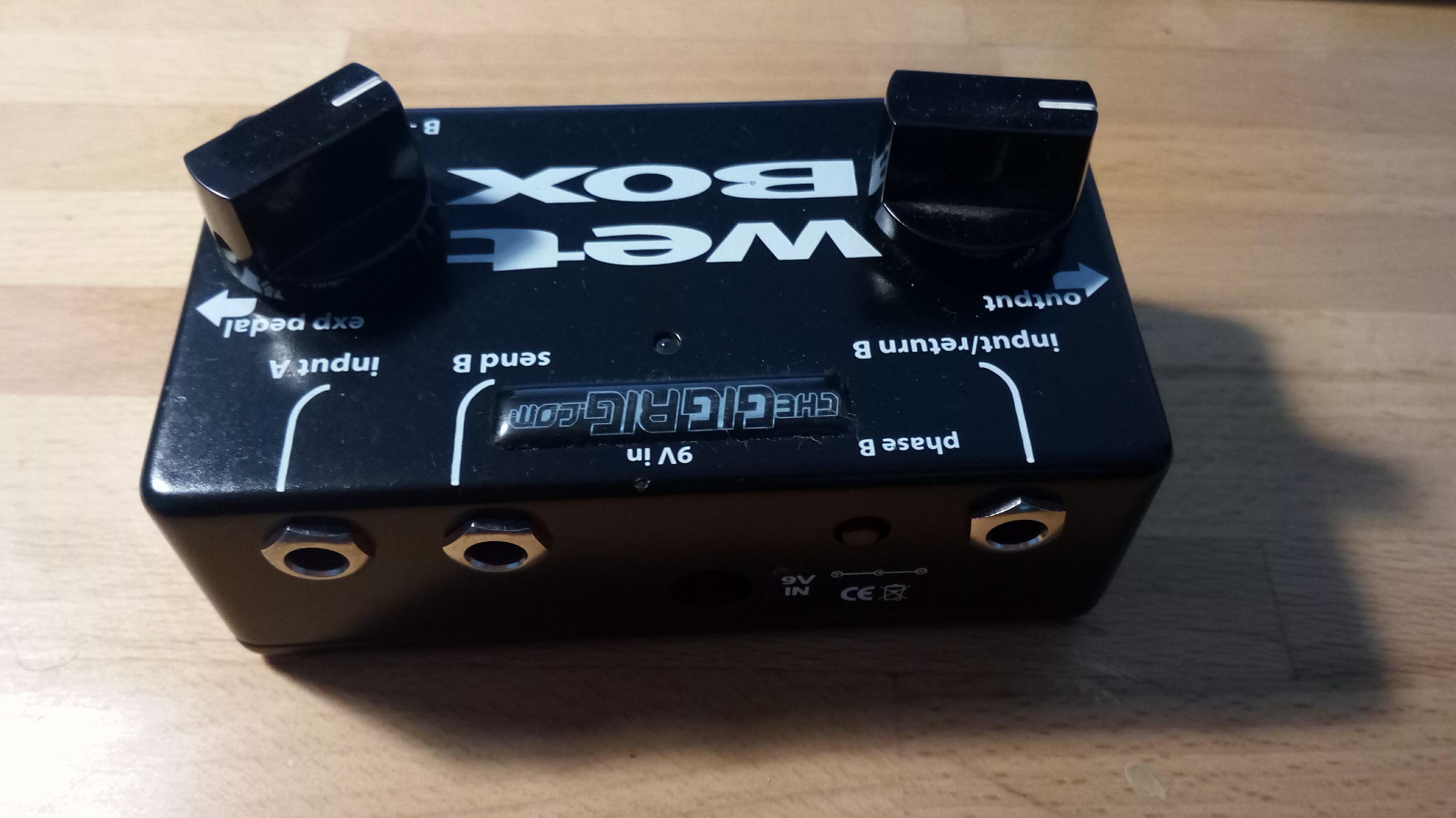 Wet Box TheGigRig Wet Box Audiofanzine