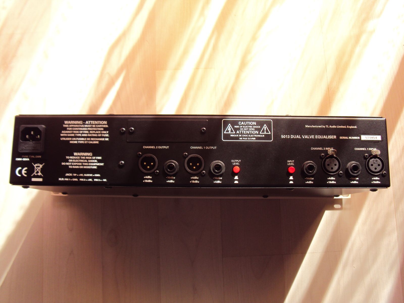 TL Audio 5013 Dualchannel Tube Parametric EQ image (213746