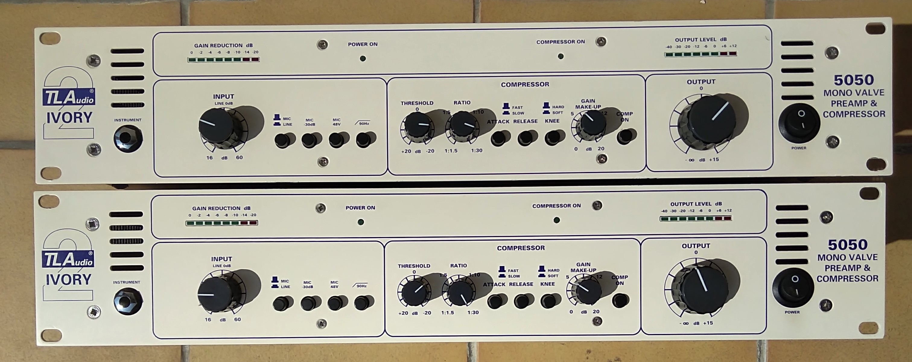 TL Audio 5050 Mono Tube Preamp & Compressor Audiofanzine