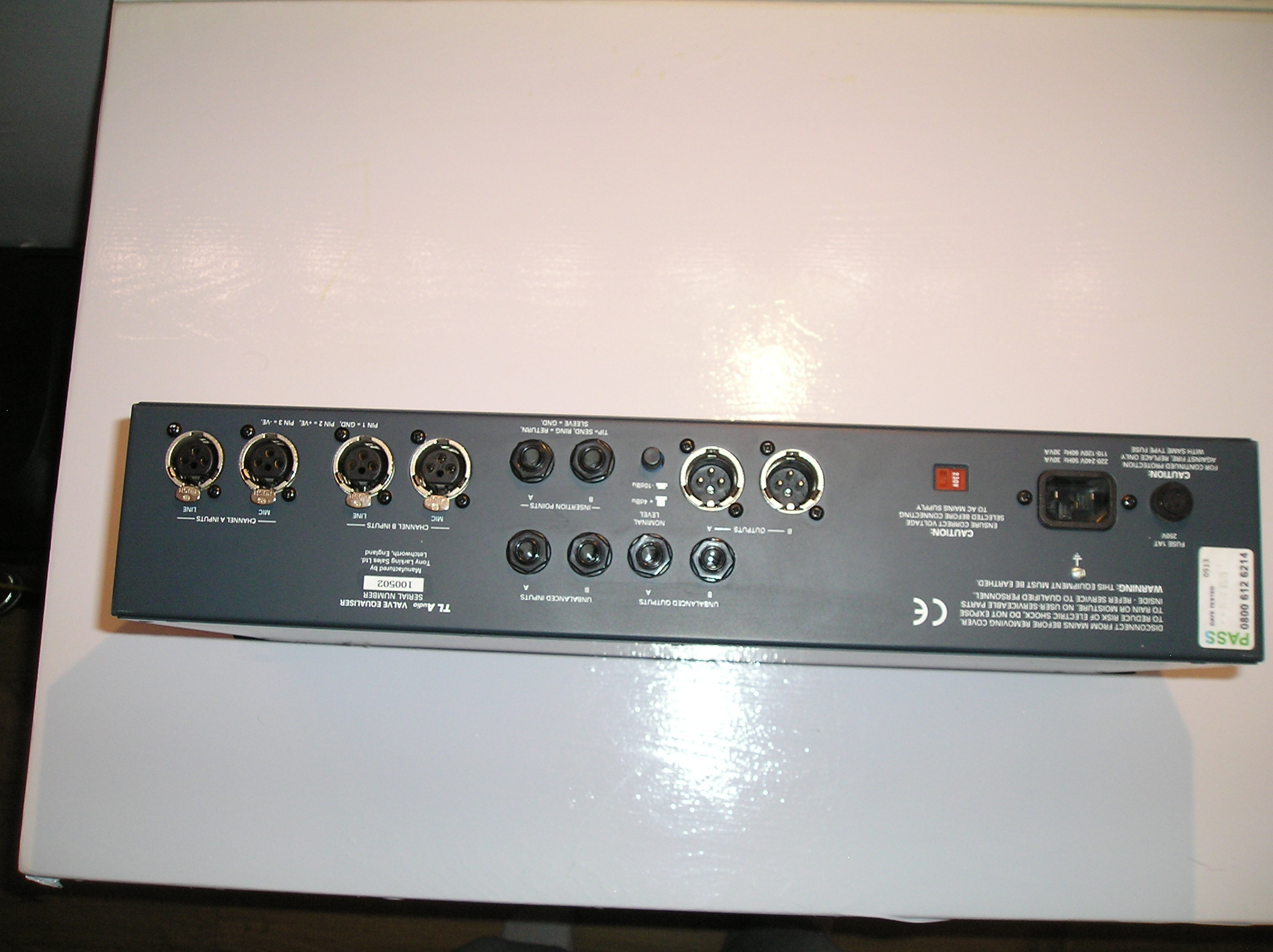 TL Audio EQ-1 Dual Valve Equaliser image (#1577758) - Audiofanzine