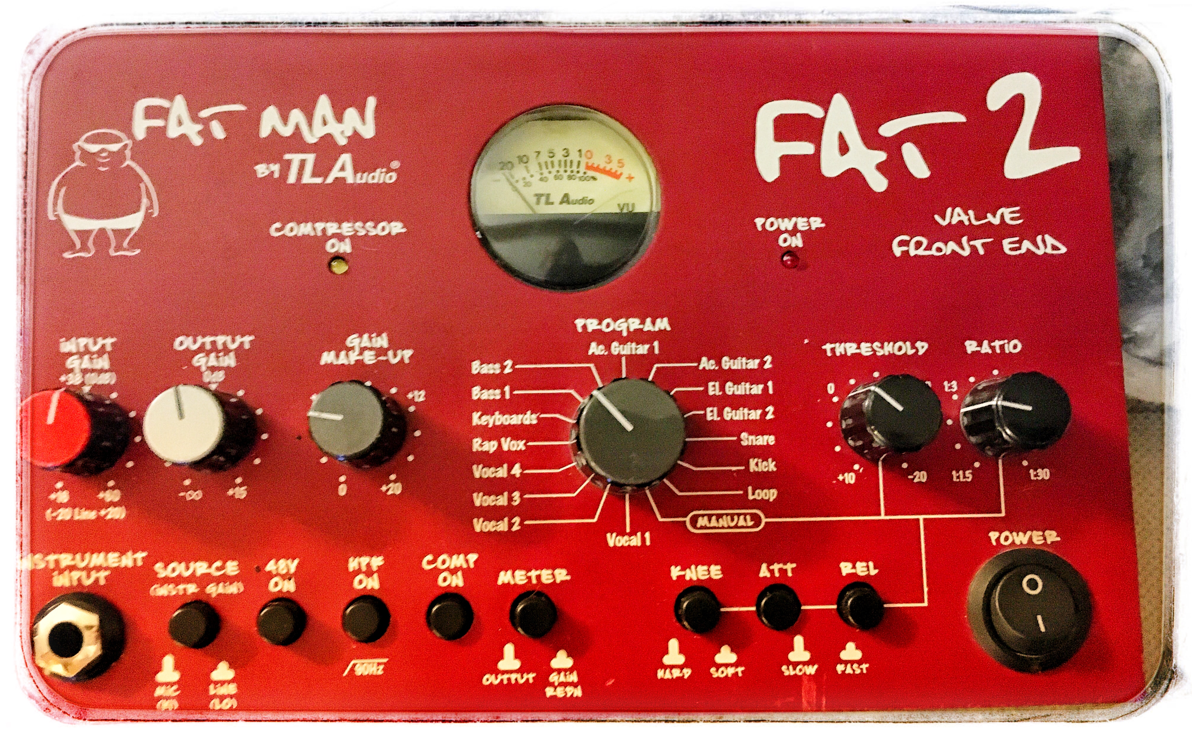 Fat 2 Mono Valve Front End TL Audio - Audiofanzine