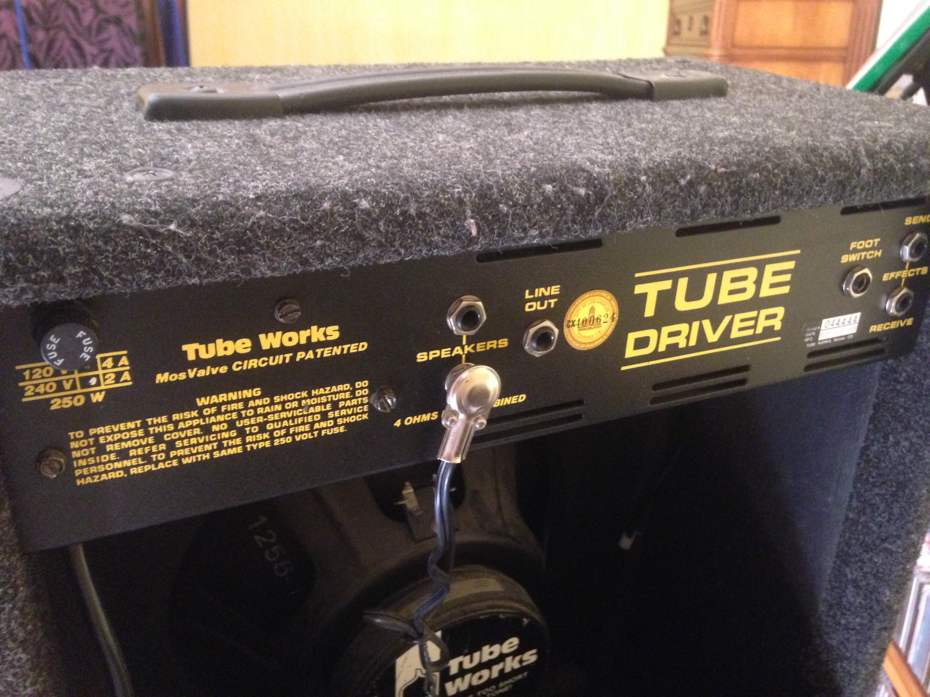 TD752 Tube Driver Amp Tube Works TD752 Tube Driver Amp Audiofanzine