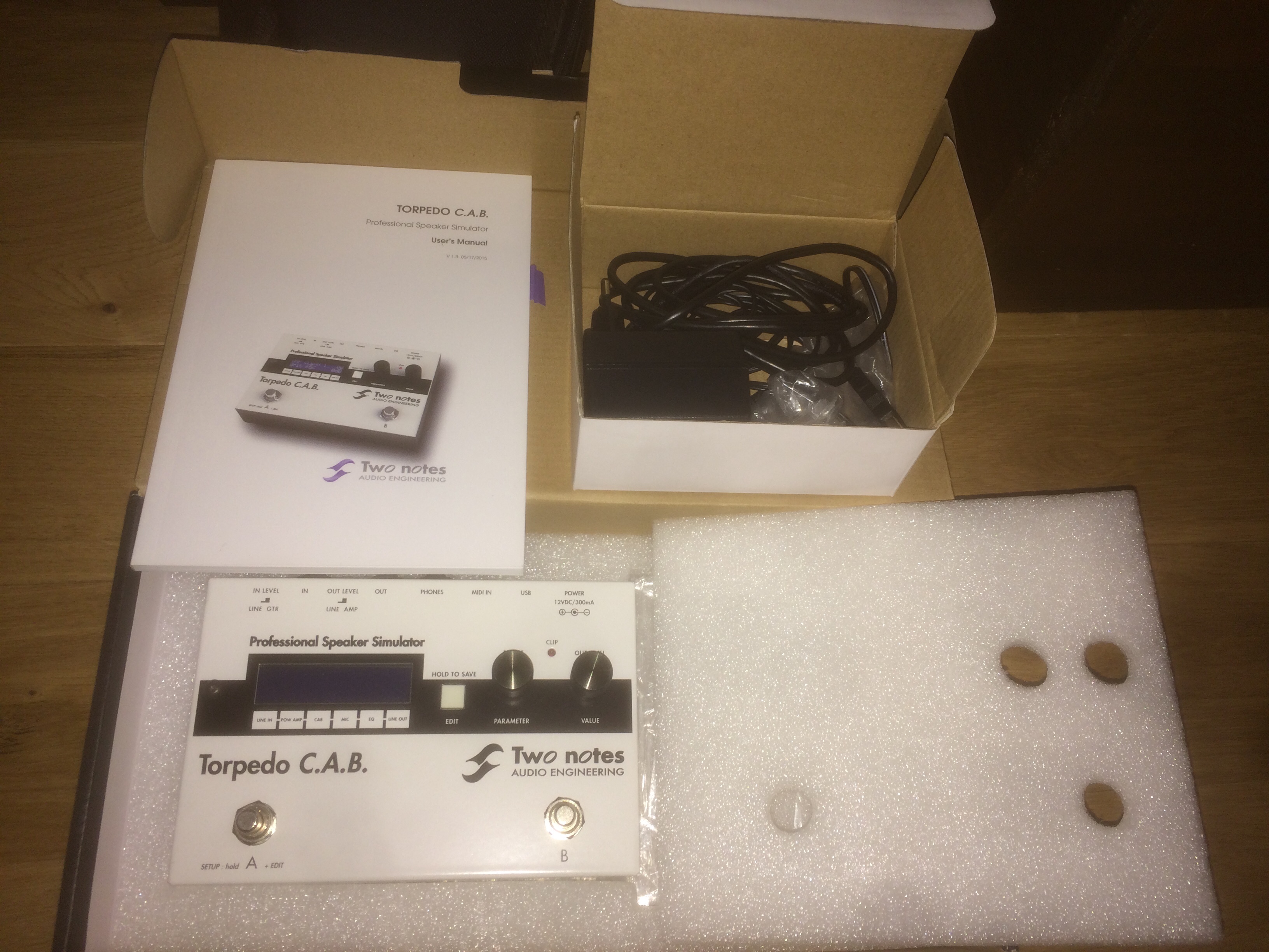 Torpedo C.A.B. (Cabinets in A Box) Two Notes Audio Engineering ...