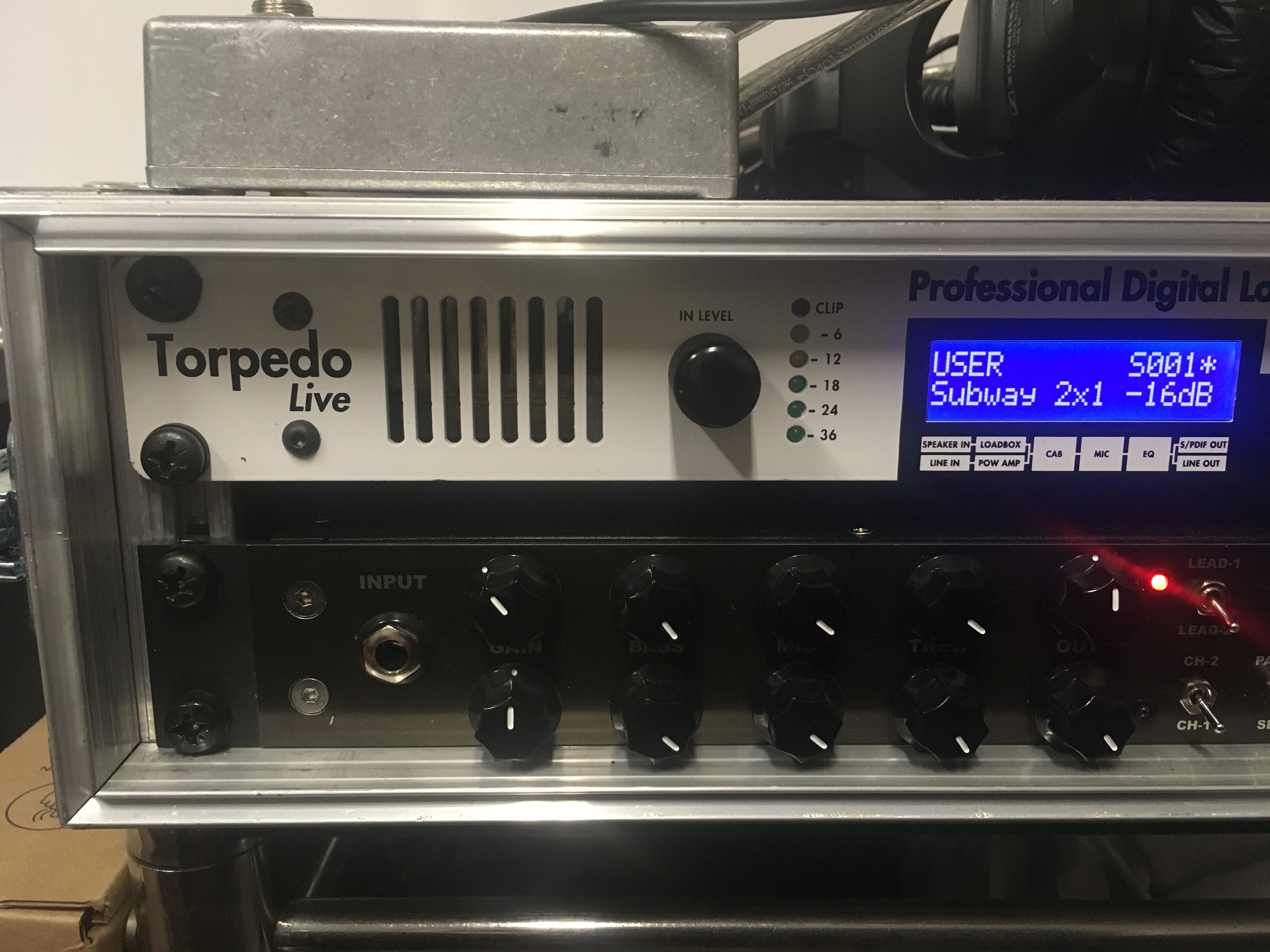 Torpedo Live Two Notes Audio Engineering Torpedo Live Audiofanzine