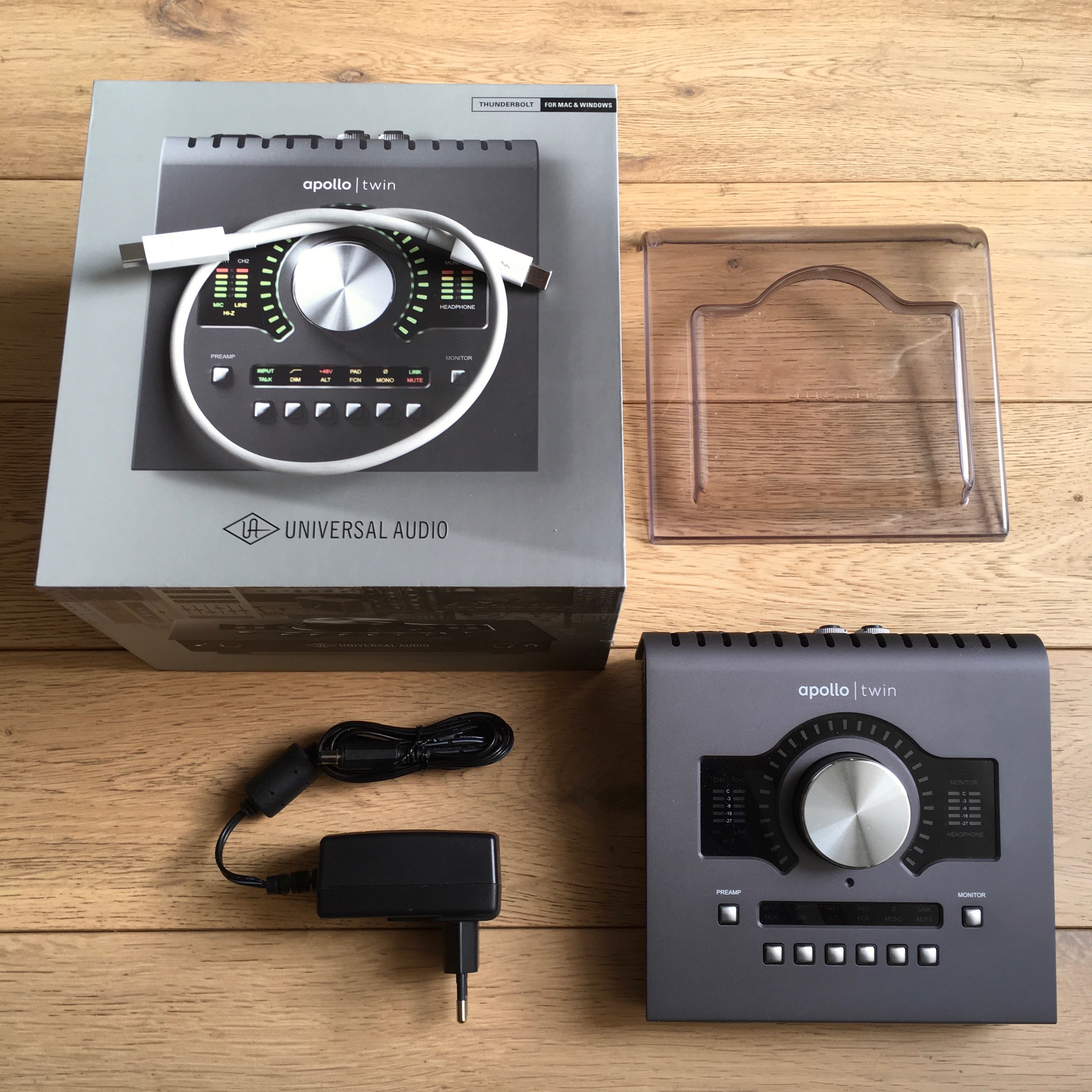 Universal Audio APOLLO TWIN MkII DUO +Cable+Adaptateur Thunderbolt 3 ...