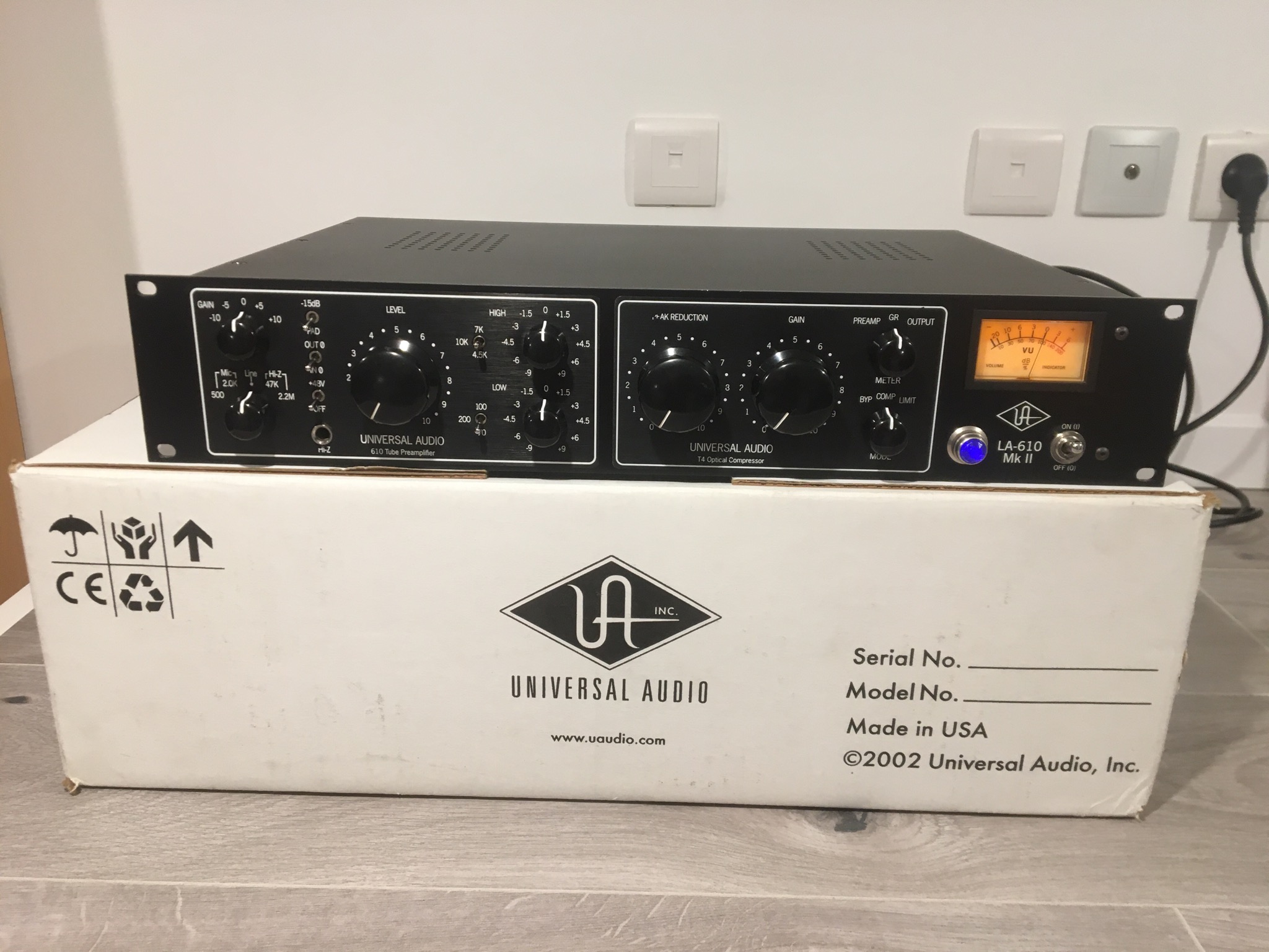 LA610 MK II Universal Audio LA610 MK II Audiofanzine