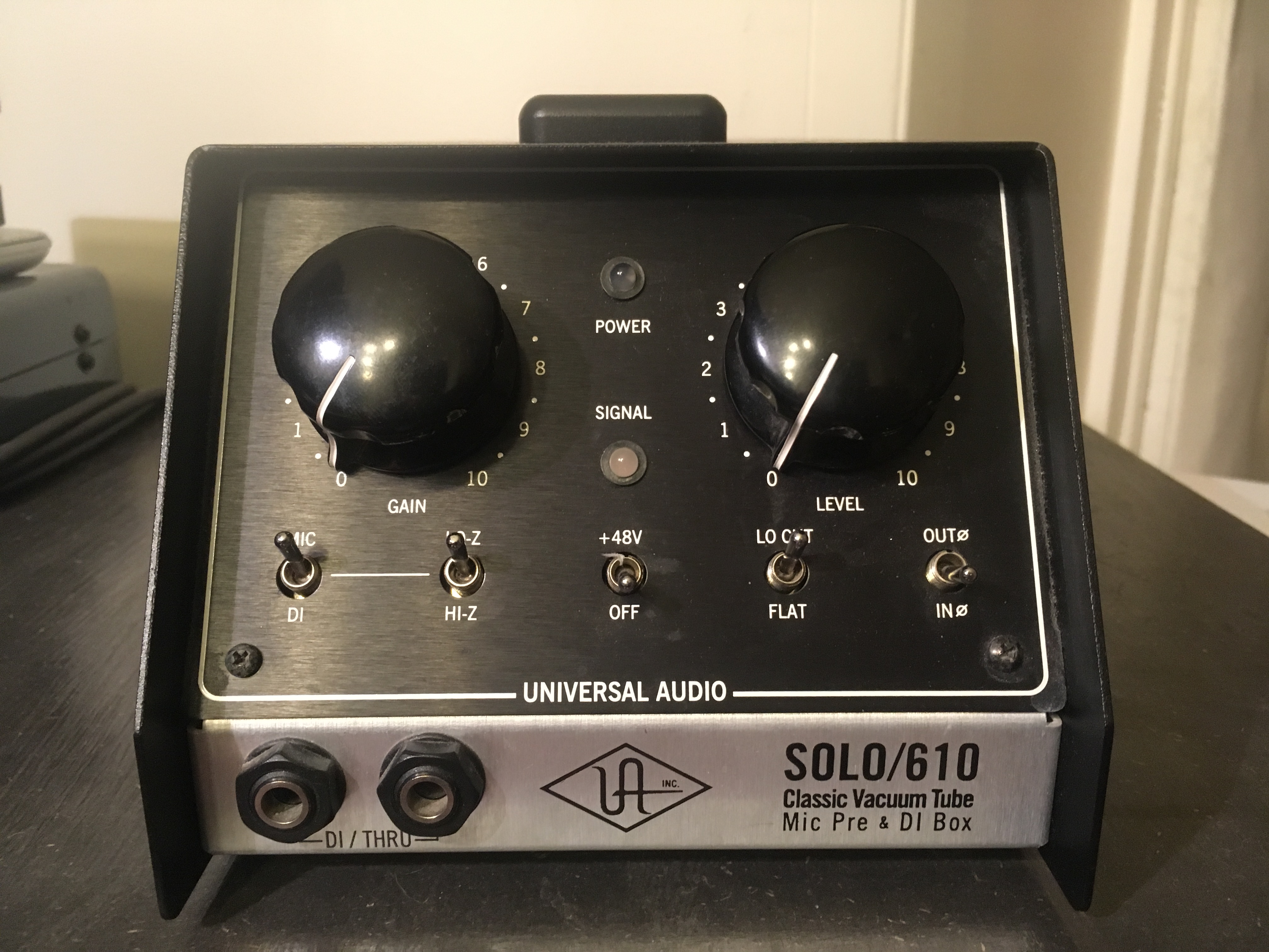 UNIVERSAL AUDIO SOLO 610 マイクプリDI - 楽器/器材