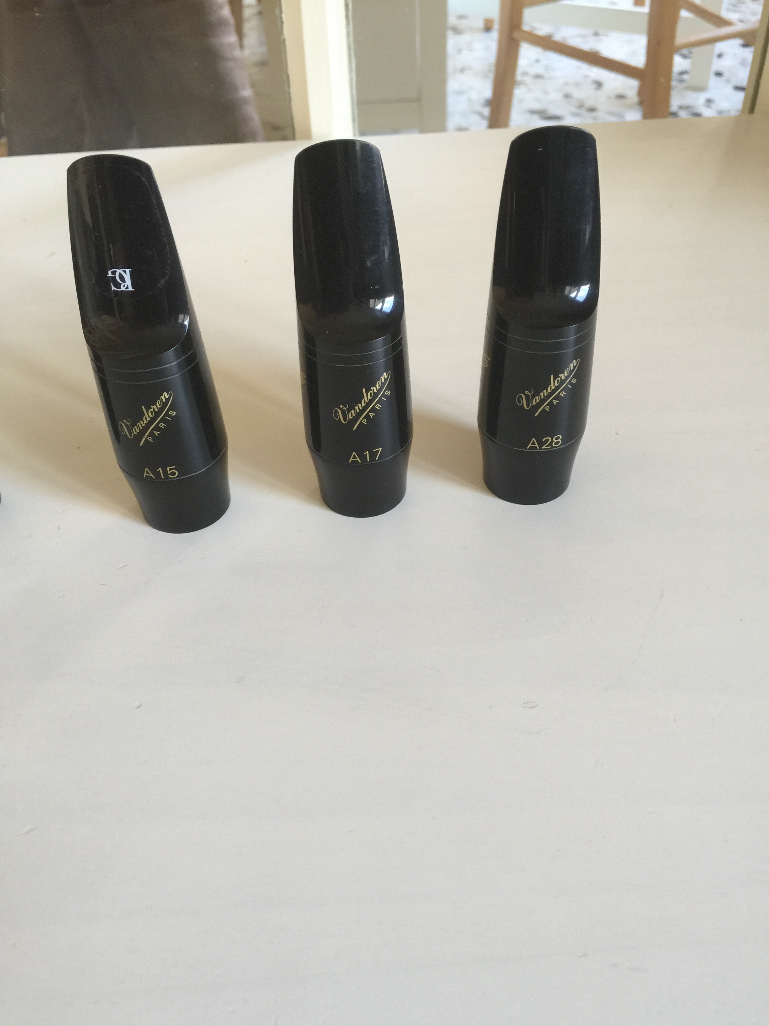 Photo Vandoren Bec Tenor et ligature Optimum Vandoren Vandoren Bec