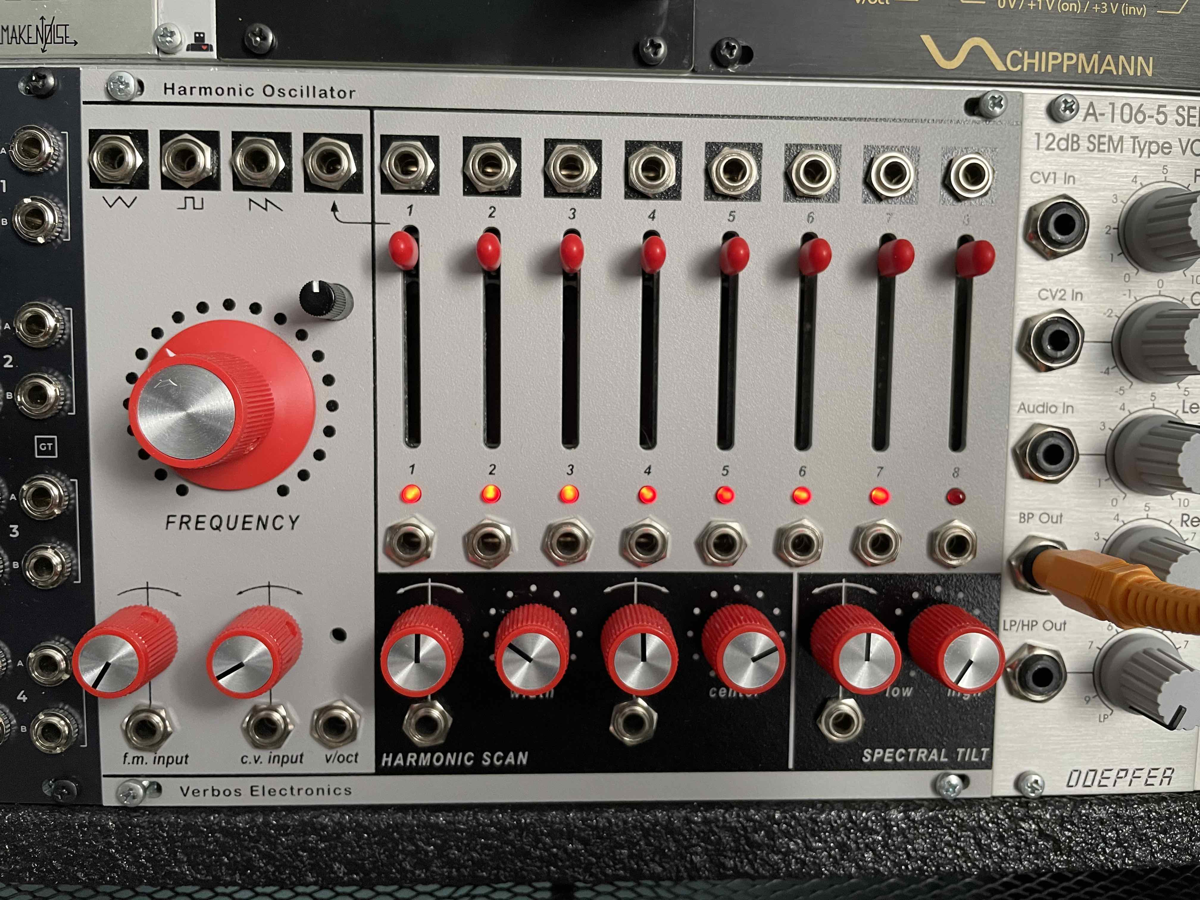 Harmonic Oscillator Verbos Electronics Harmonic Oscillator Audiofanzine