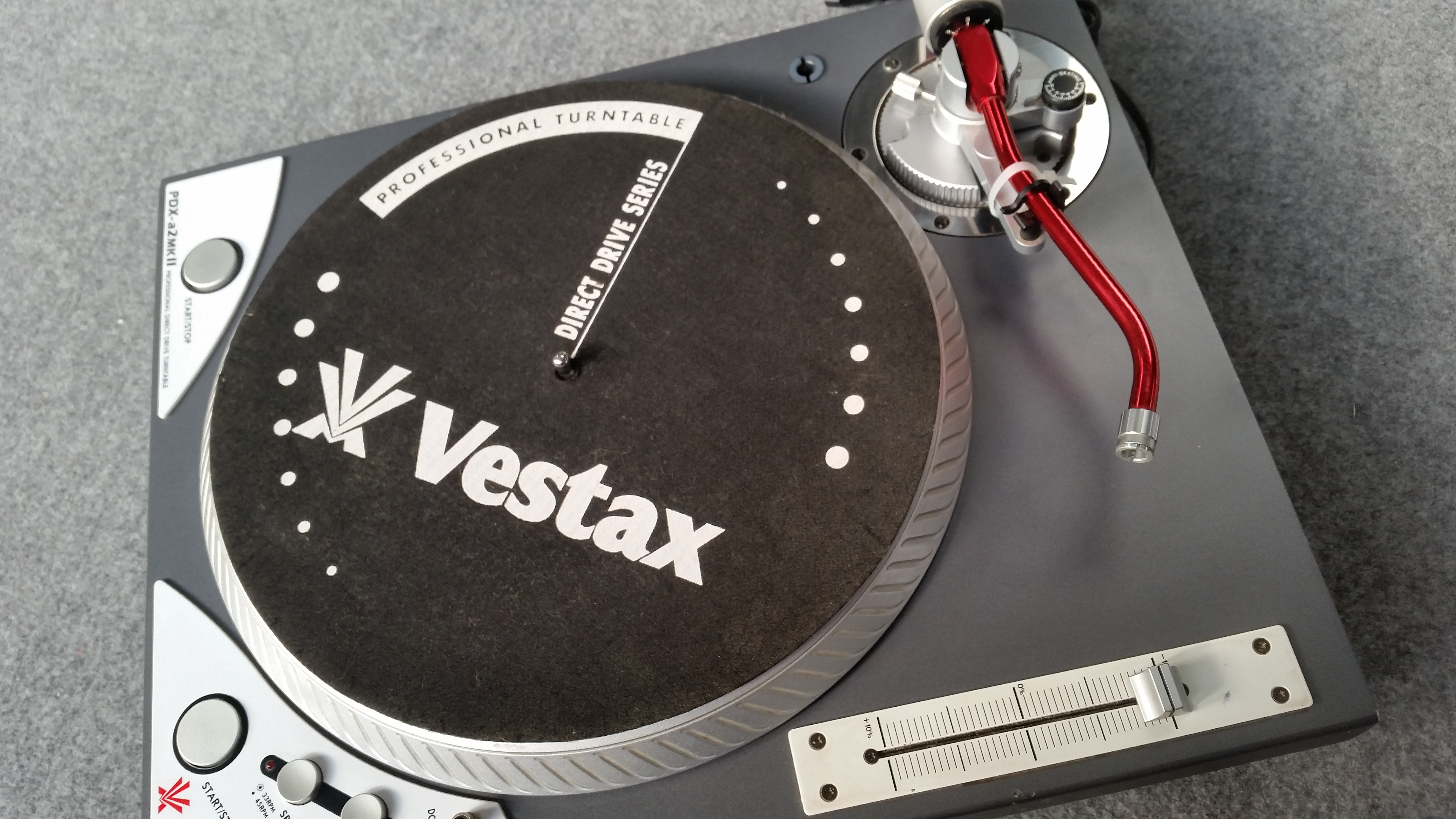 スリップマットは付きません②Vestax PDX-a2S