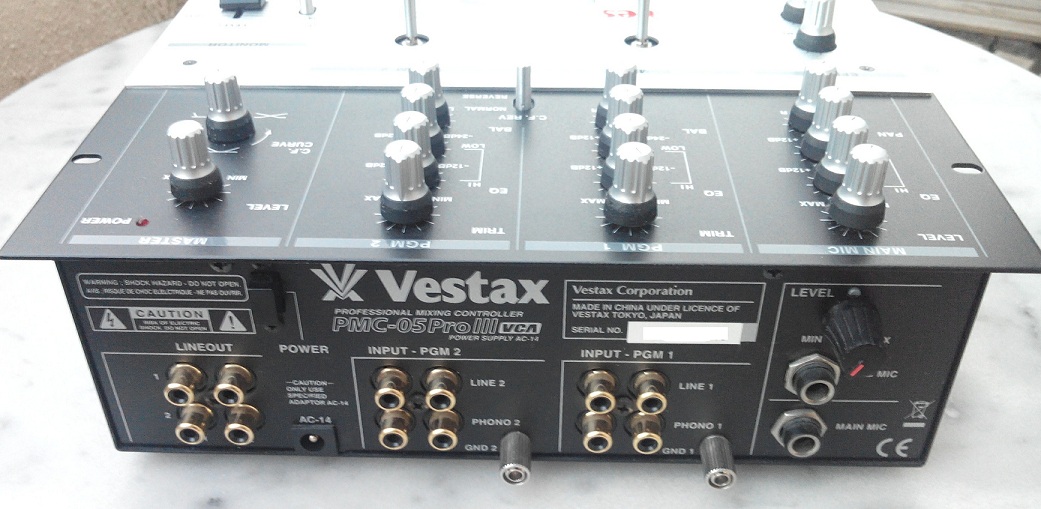 VESTAX PMC-05ProSL VCA フェーダーメンテ カットラグ 新作 - www