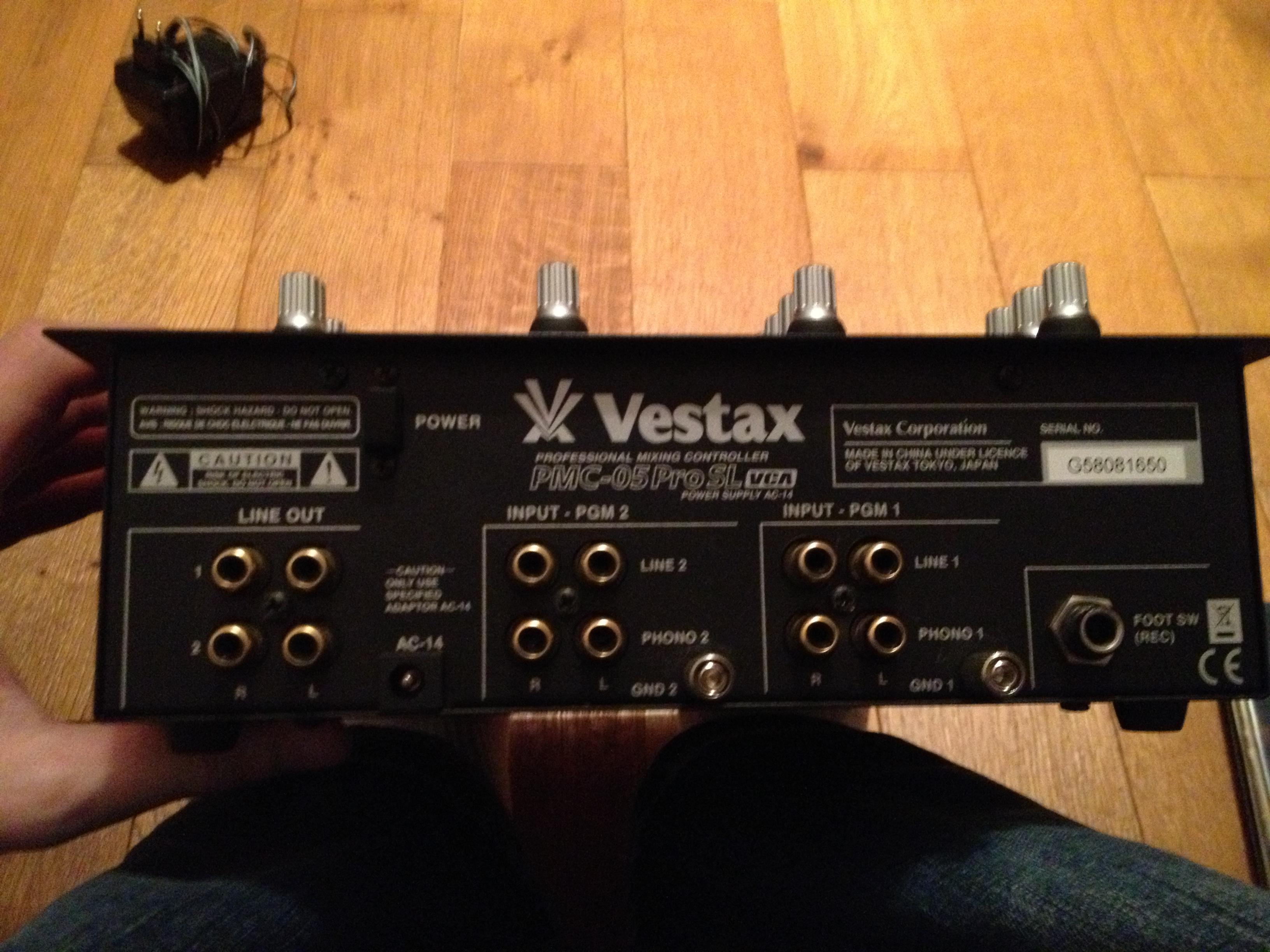 ☆Vestax PMC-005A MK2☆廃盤レア☆人気のスケルトンブルー - 楽器/器材