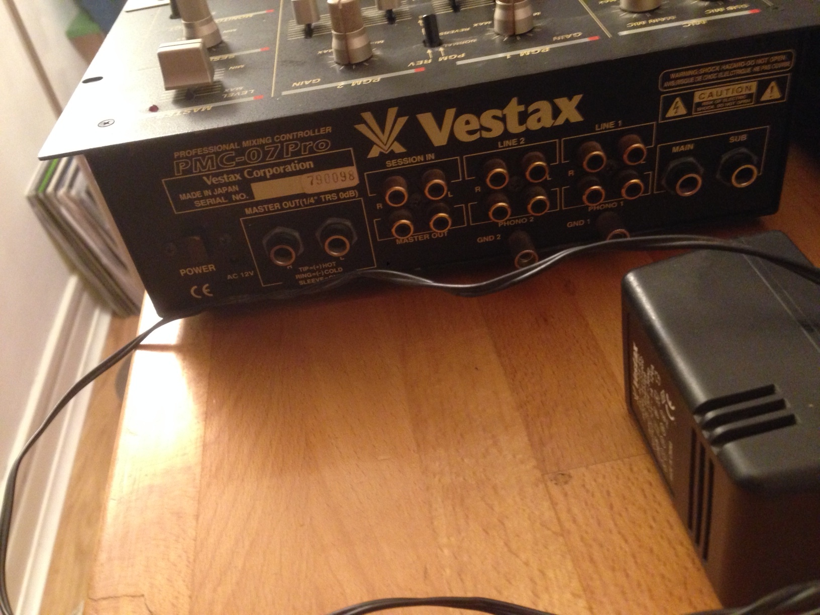 PMC-07 Pro - Vestax PMC-07 Pro - Audiofanzine