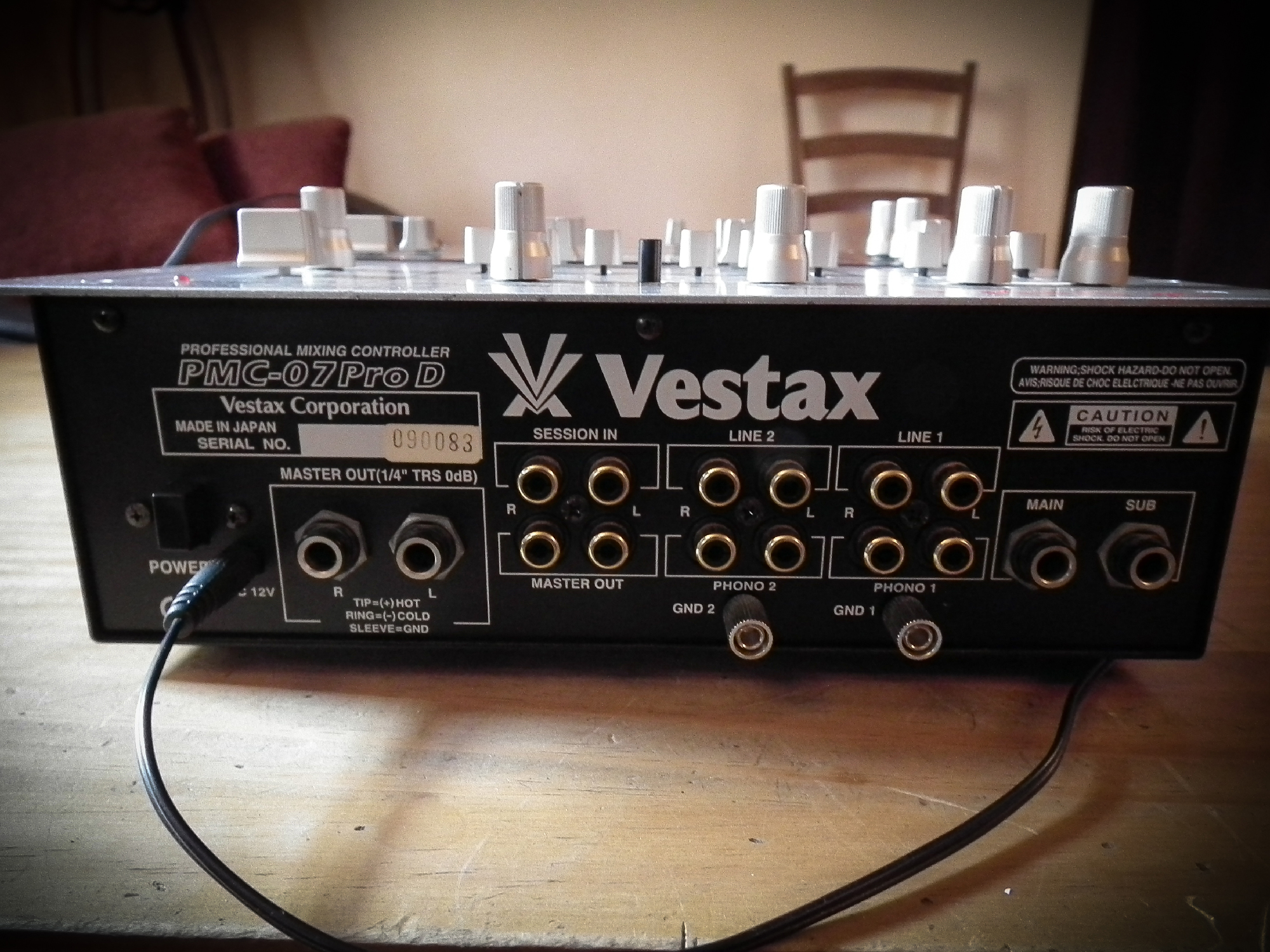 Vestax - VESTAX PMC-05PROIII VCA DJミキサーの+flow-mediation.be