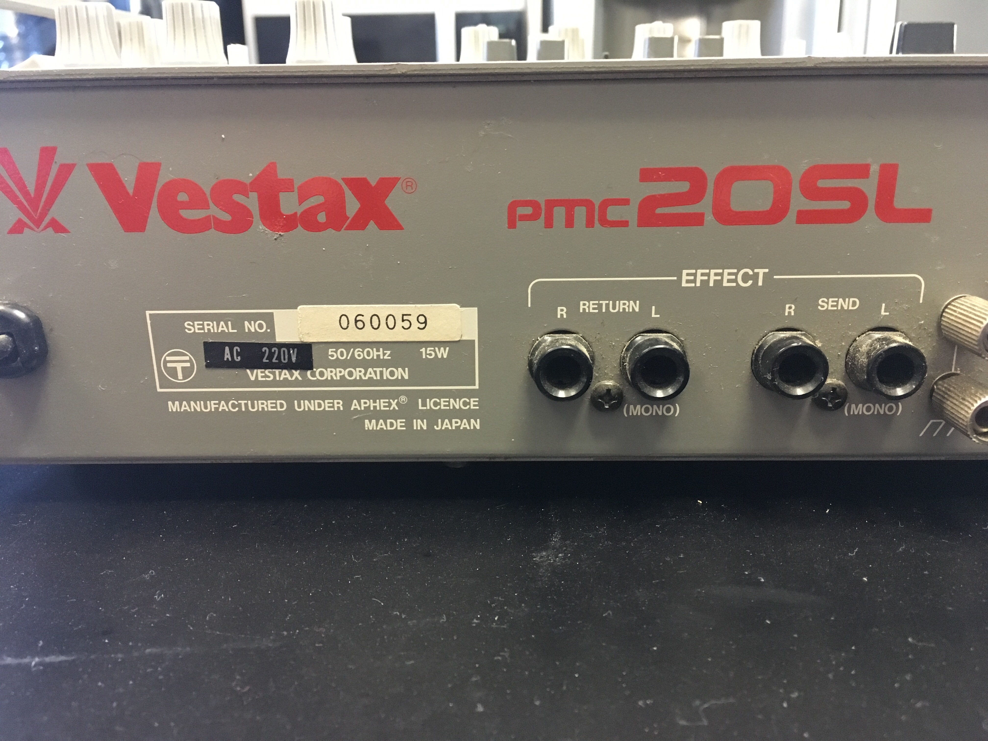 PMC-20SL - Vestax PMC-20SL - Audiofanzine