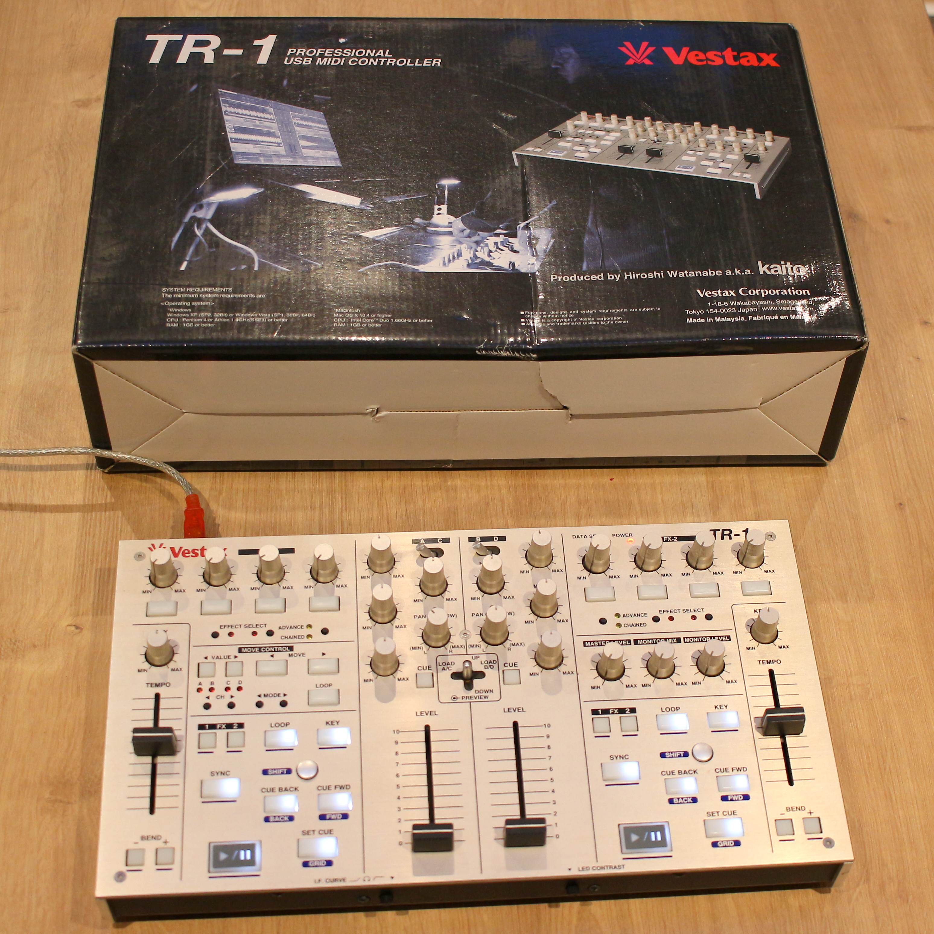 vestax TR-1 - 器材
