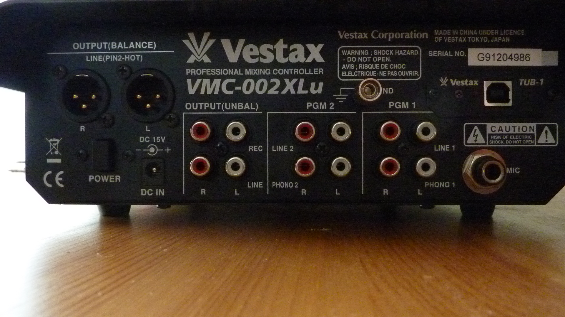 Vestax VMC-002 XLU image (#309061) - Audiofanzine