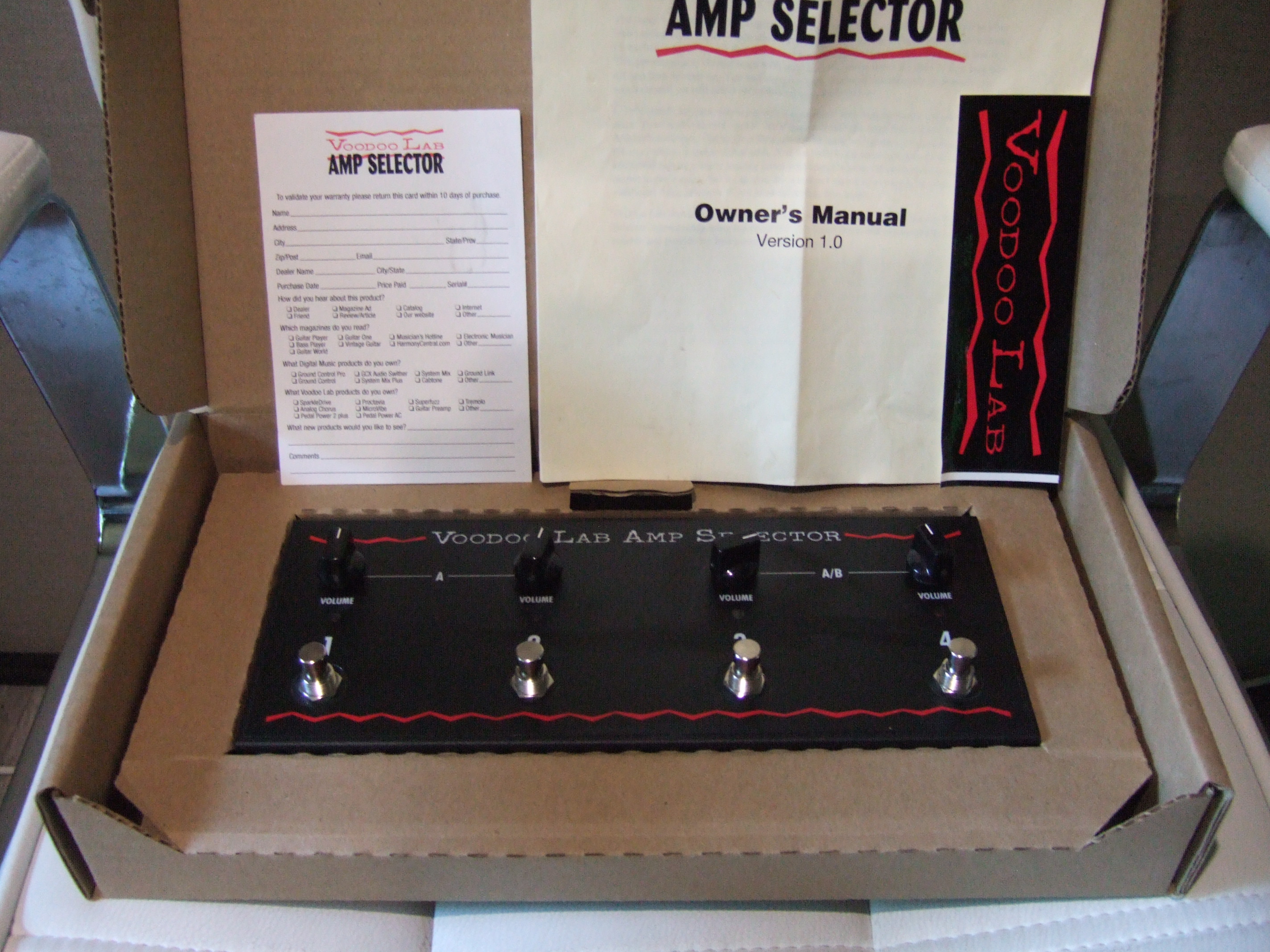 Voodoo Lab Amp Selector image (267454) Audiofanzine