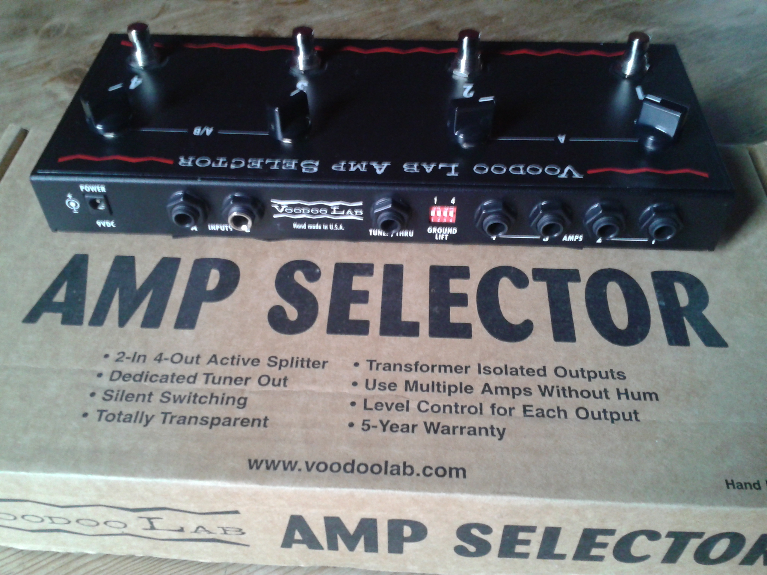 Voodoo Lab Amp Selector image (501472) Audiofanzine