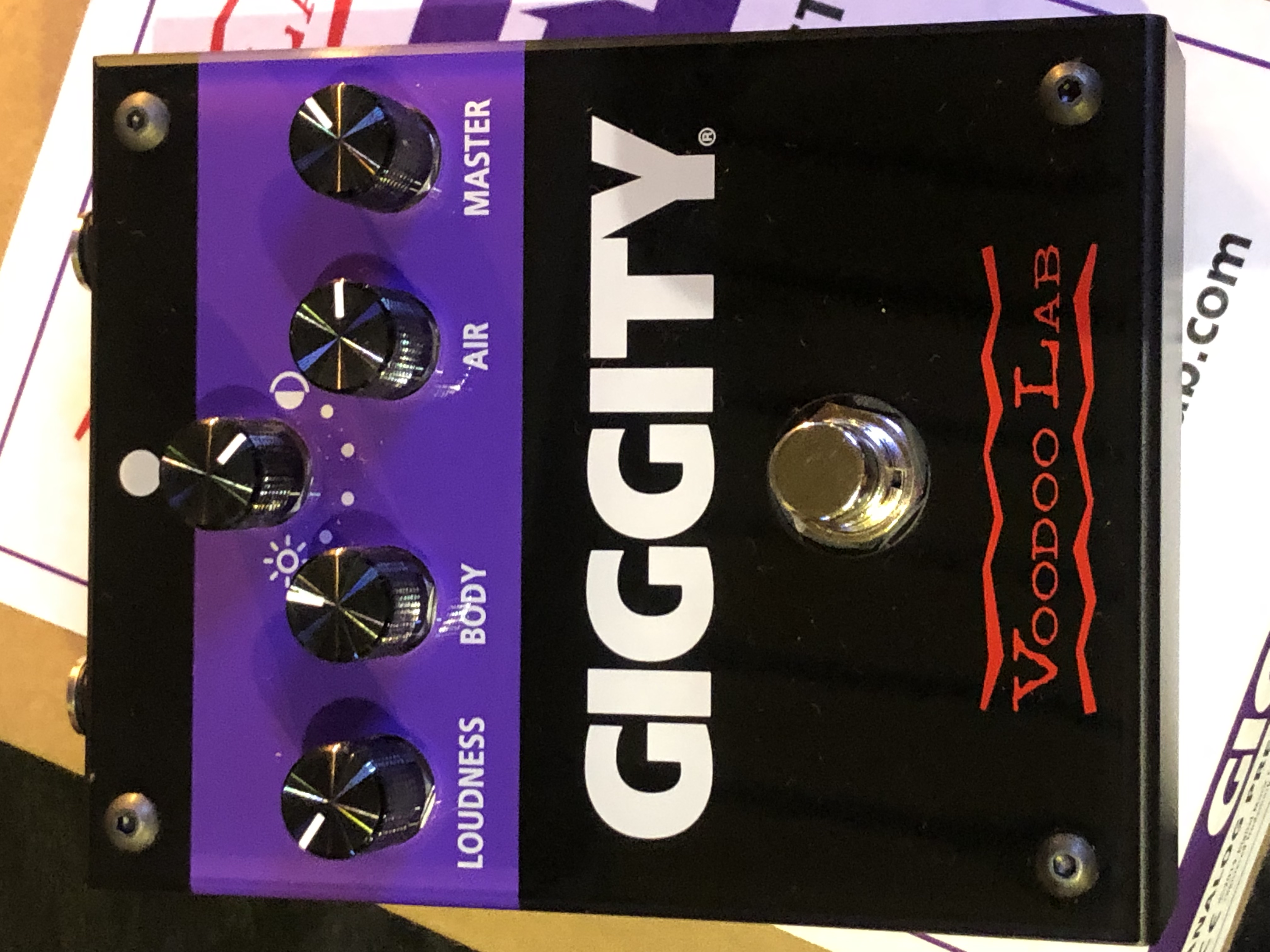 GIGGITY® Analog Overdrive + Preamp - Voodoo Lab