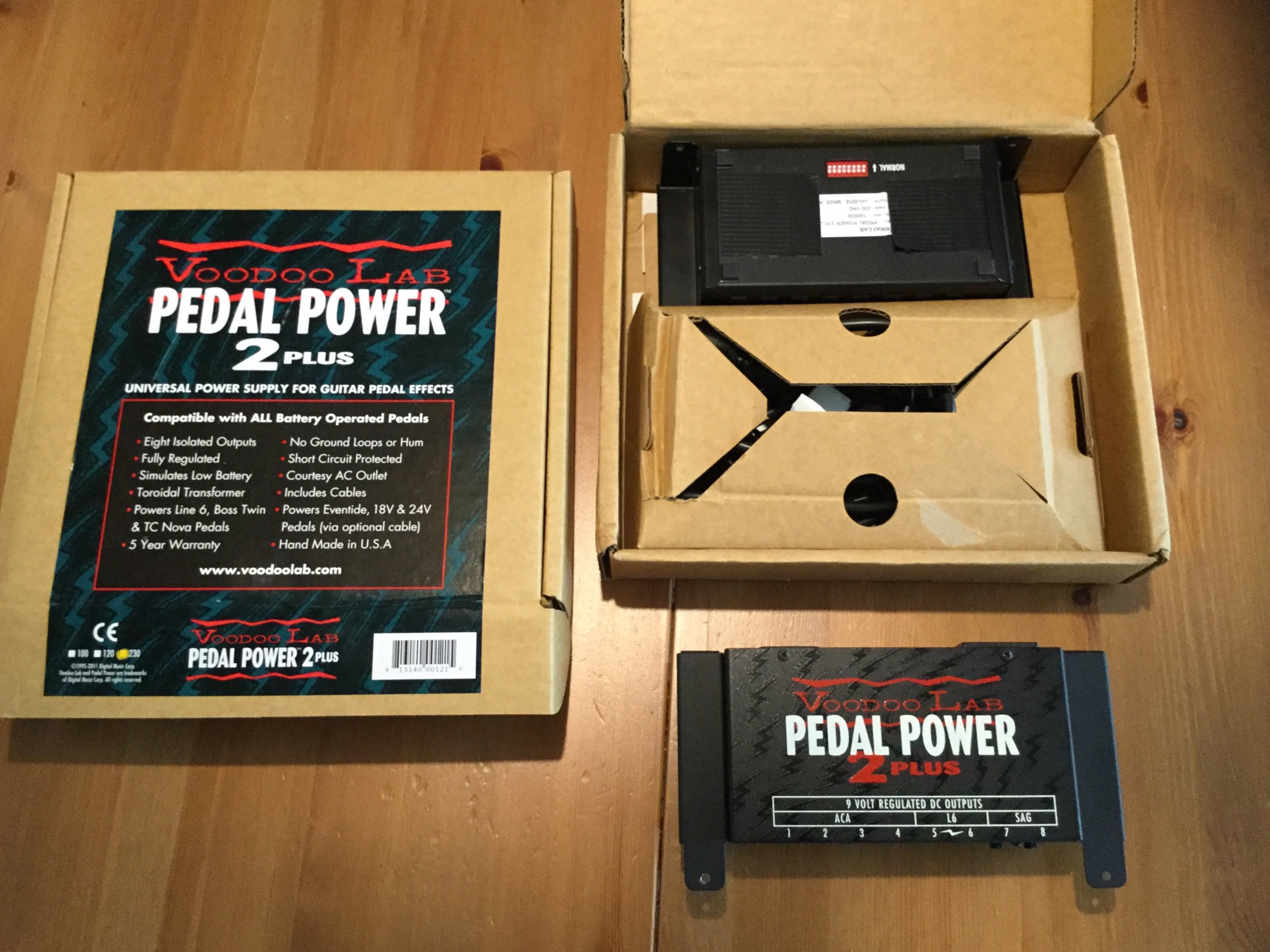 PEDAL POWER 2 PLUS Voodoo Lab Pedal Power 2 Plus Audiofanzine