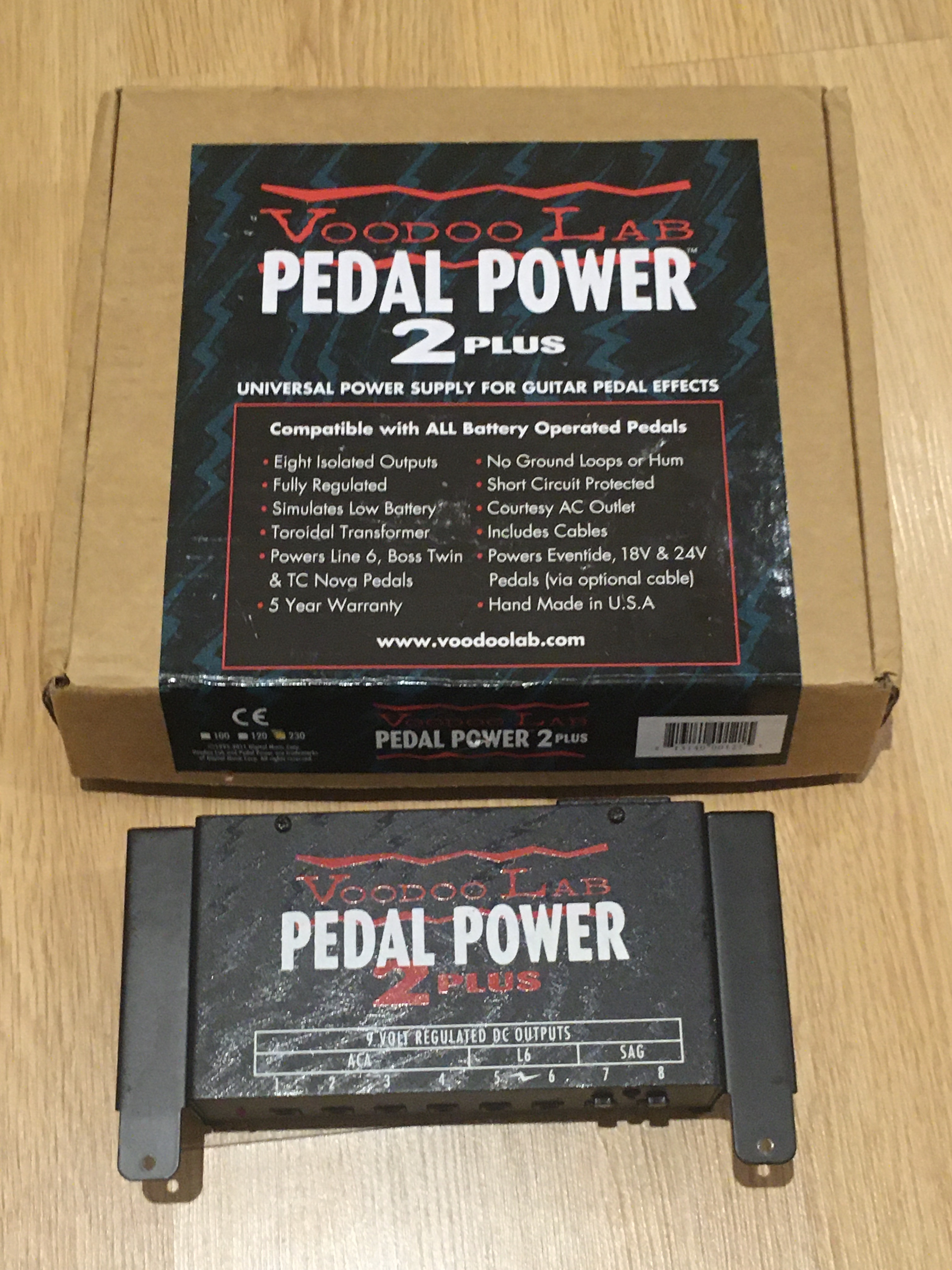 PEDAL POWER 2 PLUS Voodoo Lab Pedal Power 2 Plus Audiofanzine