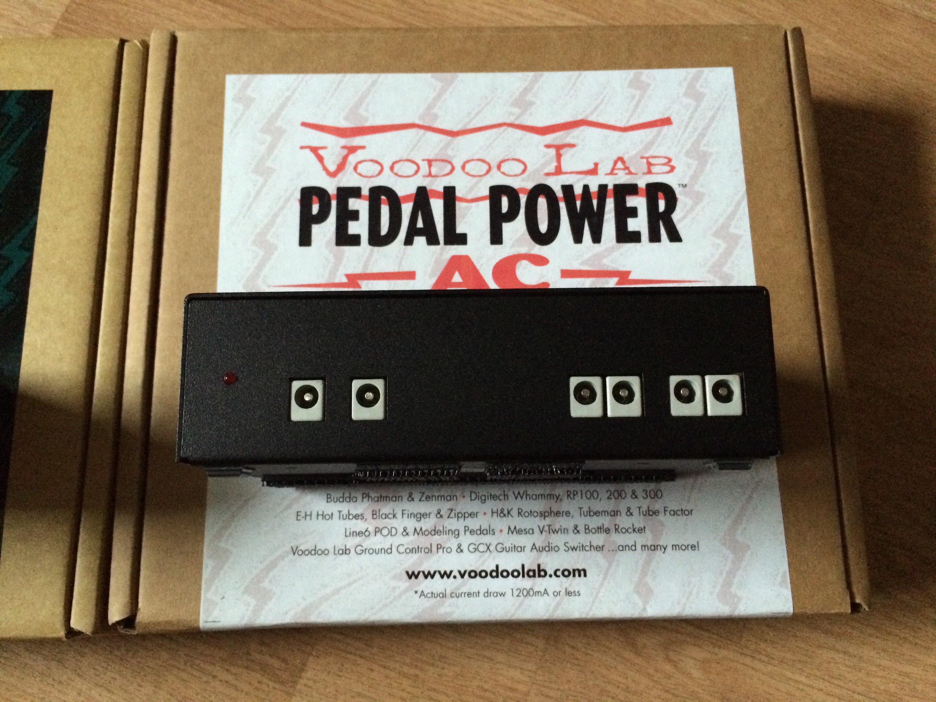 PEDAL POWER AC - Voodoo Lab Pedal Power AC - Audiofanzine