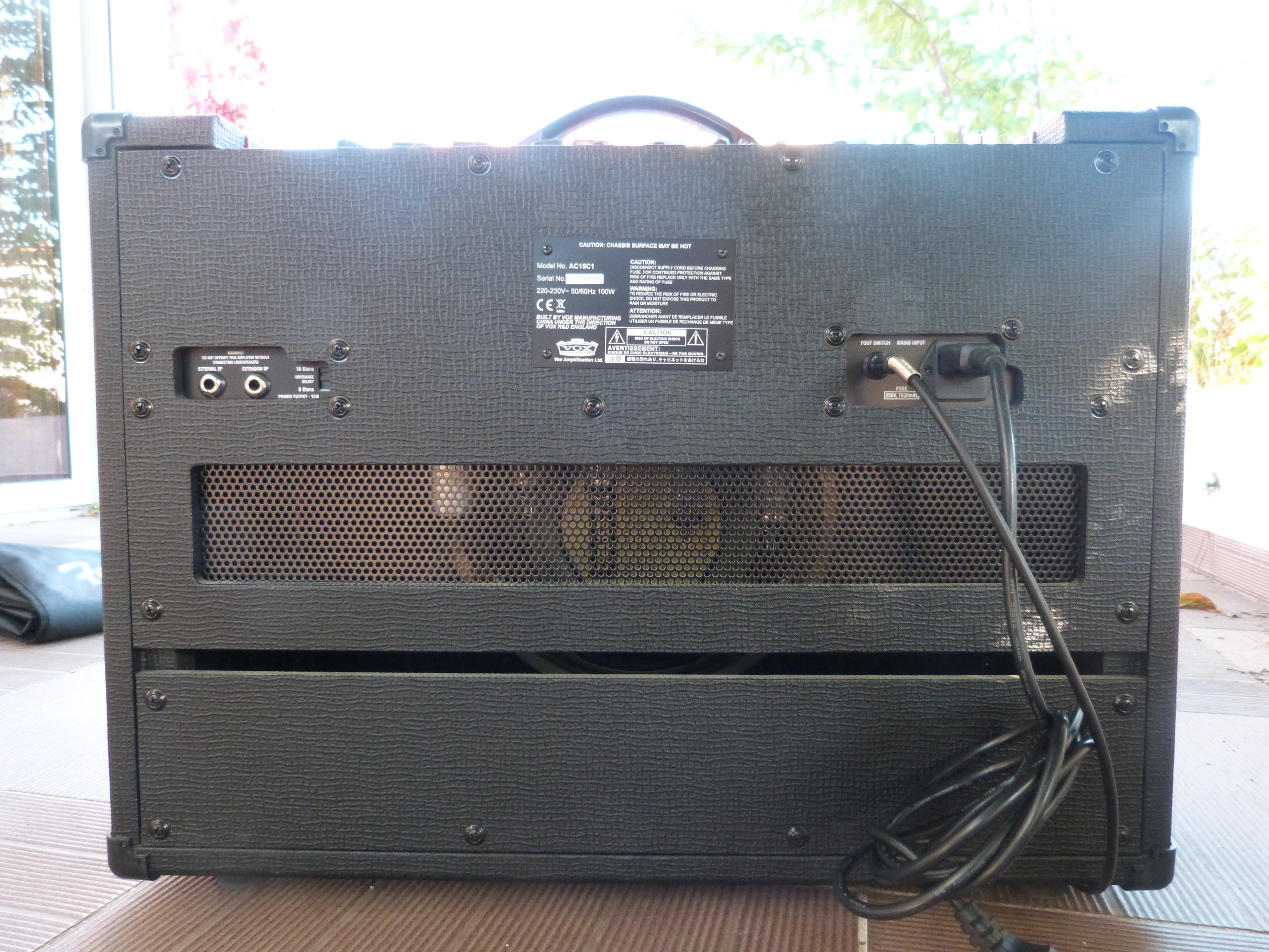 Ampli VOX AC15 C1 + Footswitch DIY + Housse (LanguedocRoussillon