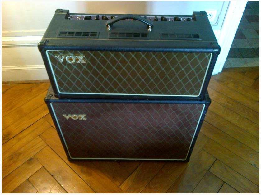 vox ac30cc2 wharfedale speakers