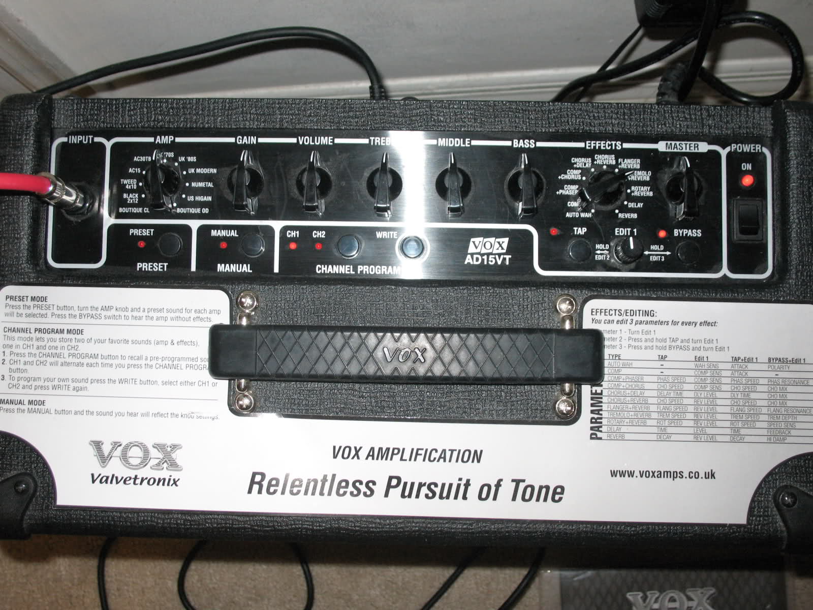Vox AD15VT image (2057958) Audiofanzine