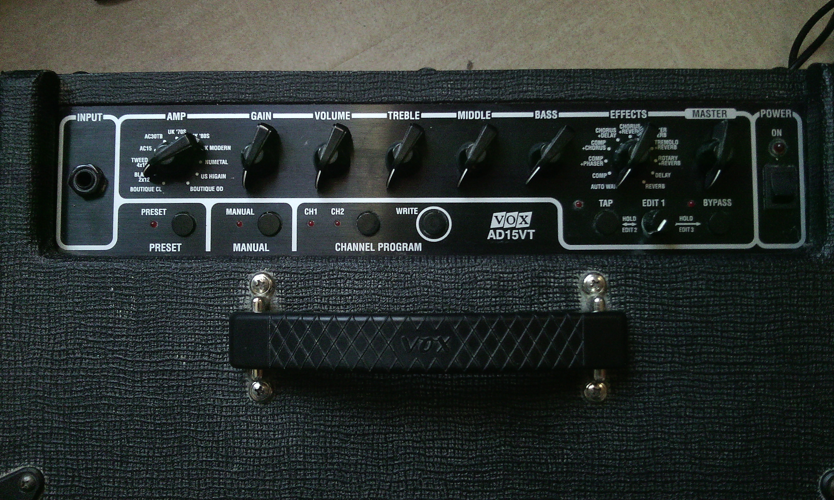 vox ad15vt manual