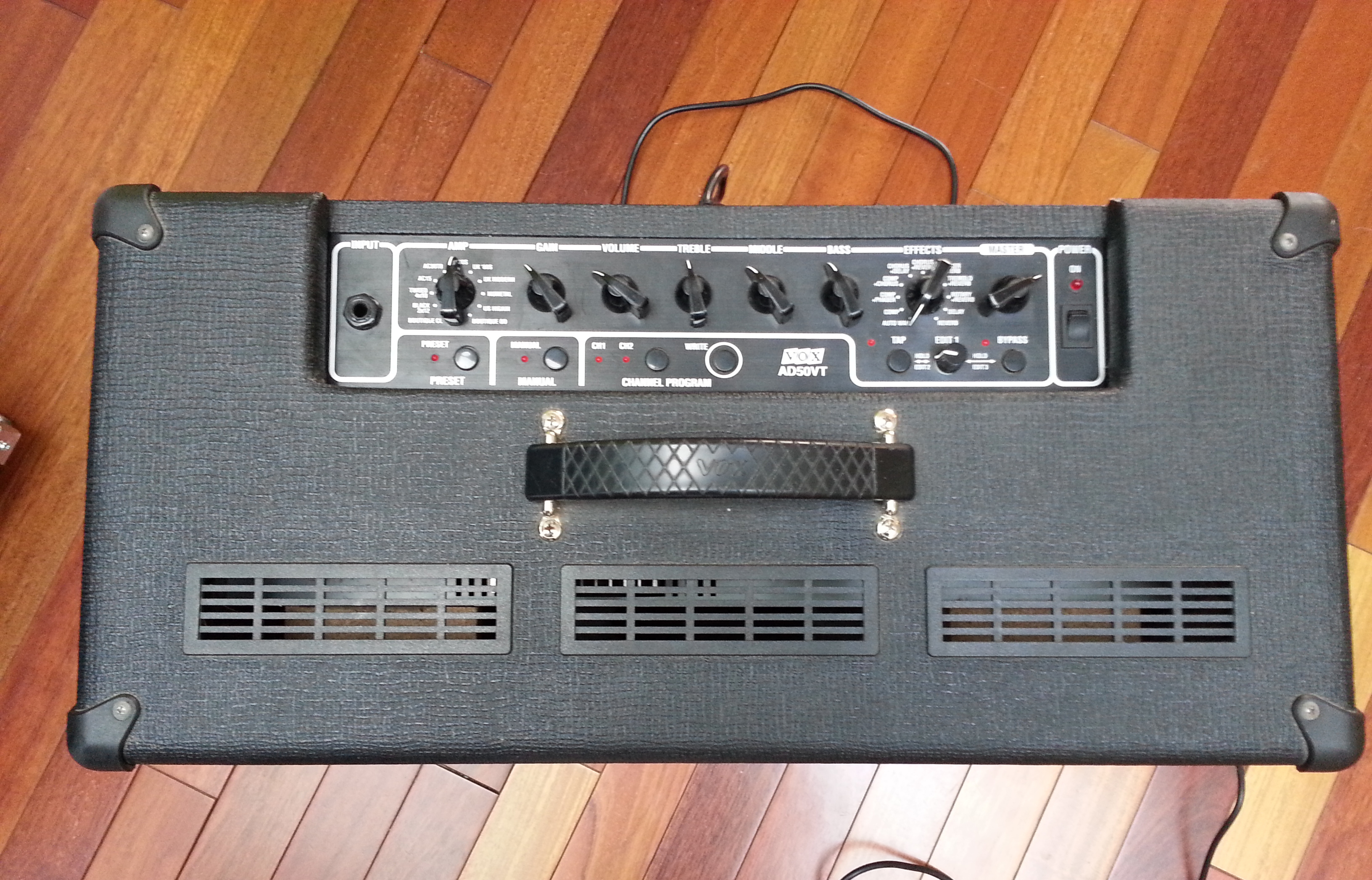 vox valvetronix ad15vt manual