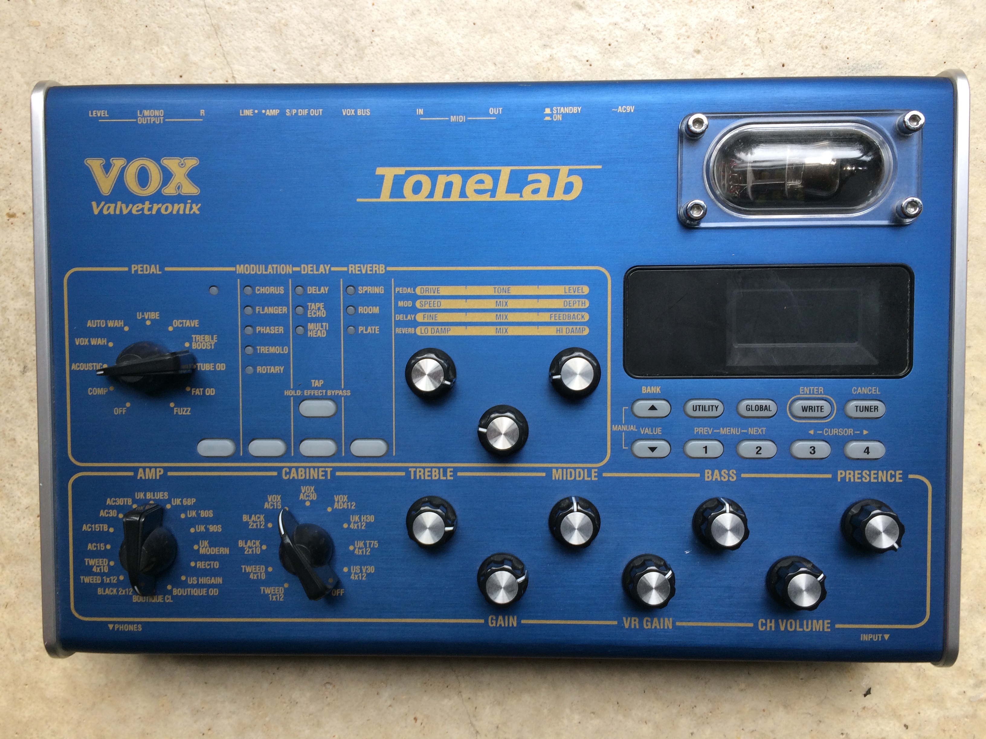 Tonelab Vox Tonelab Audiofanzine