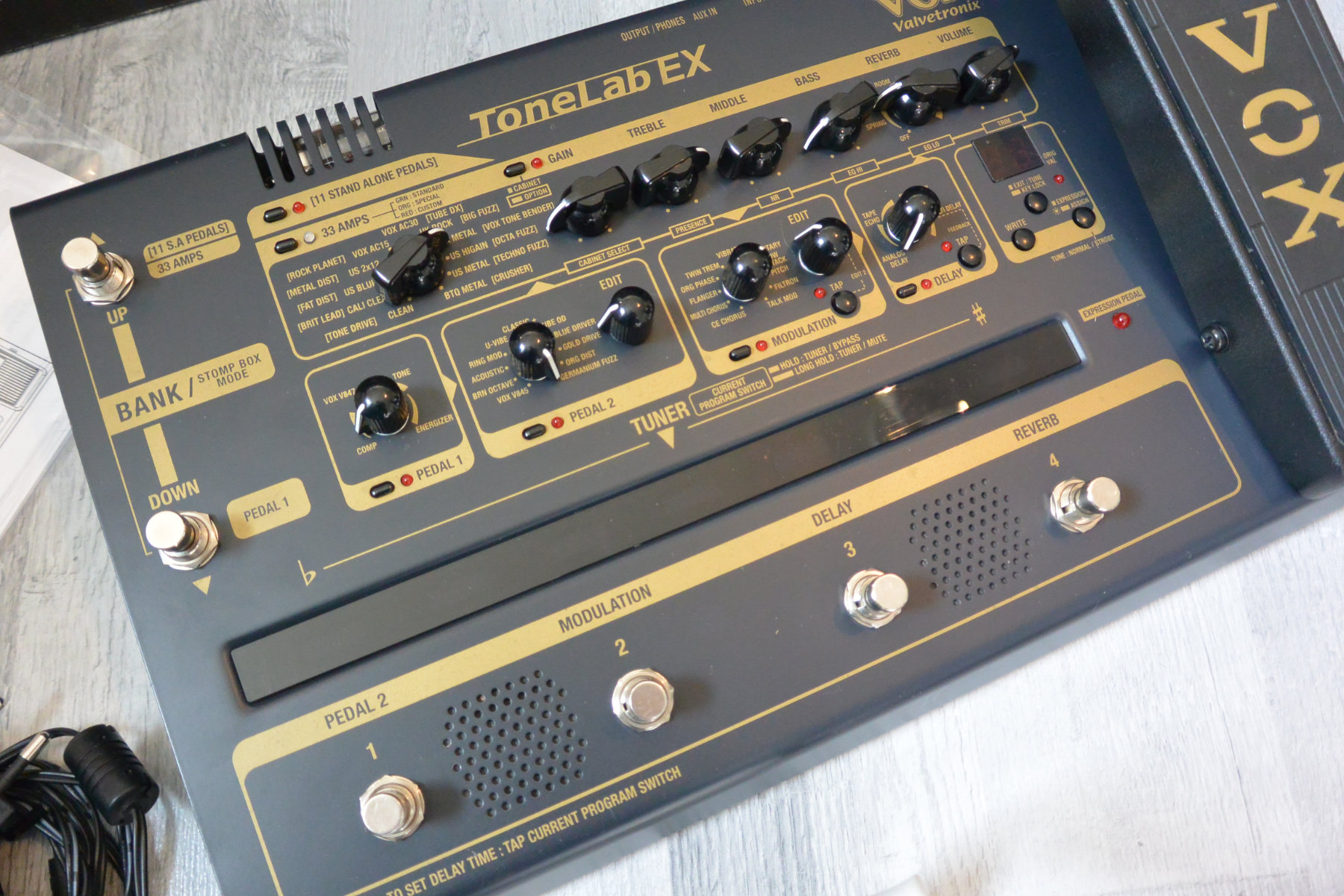 TONELAB EX Vox Tonelab EX Audiofanzine