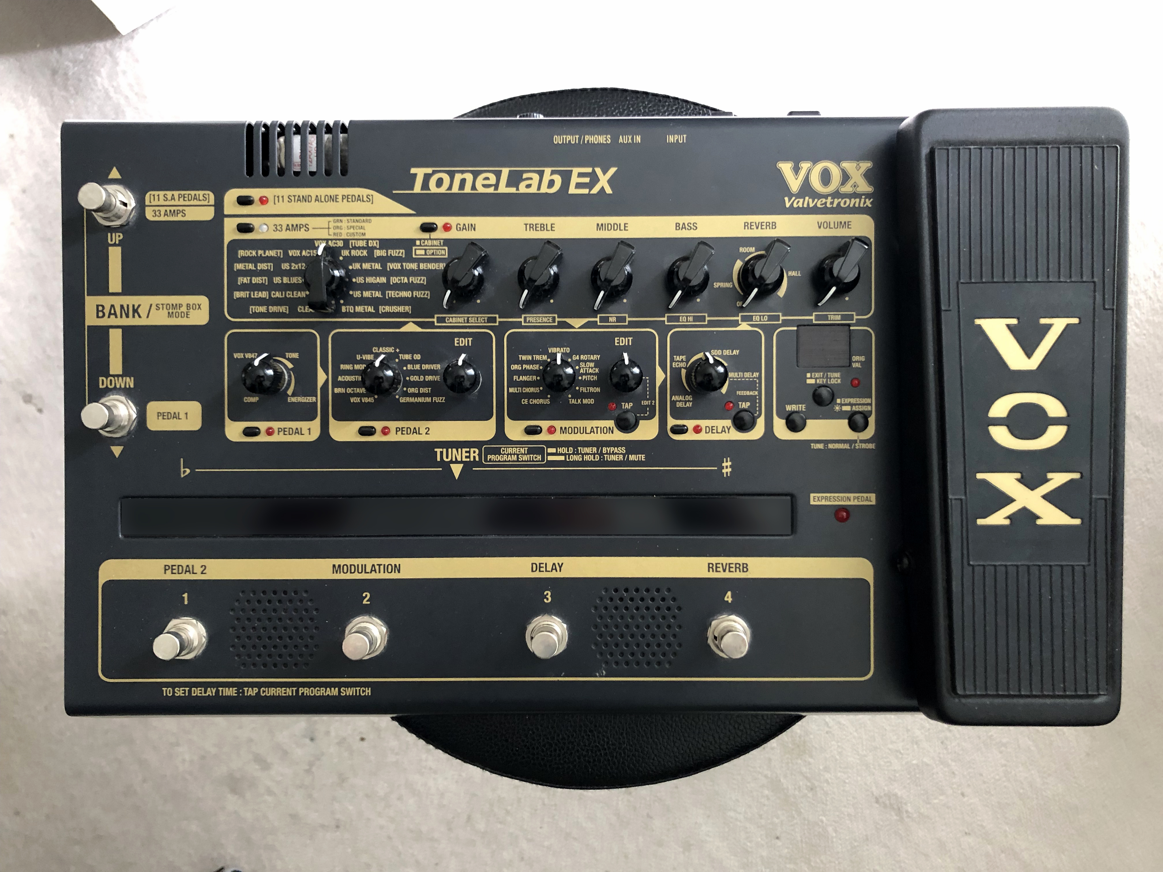 TONELAB EX - Vox Tonelab EX - Audiofanzine