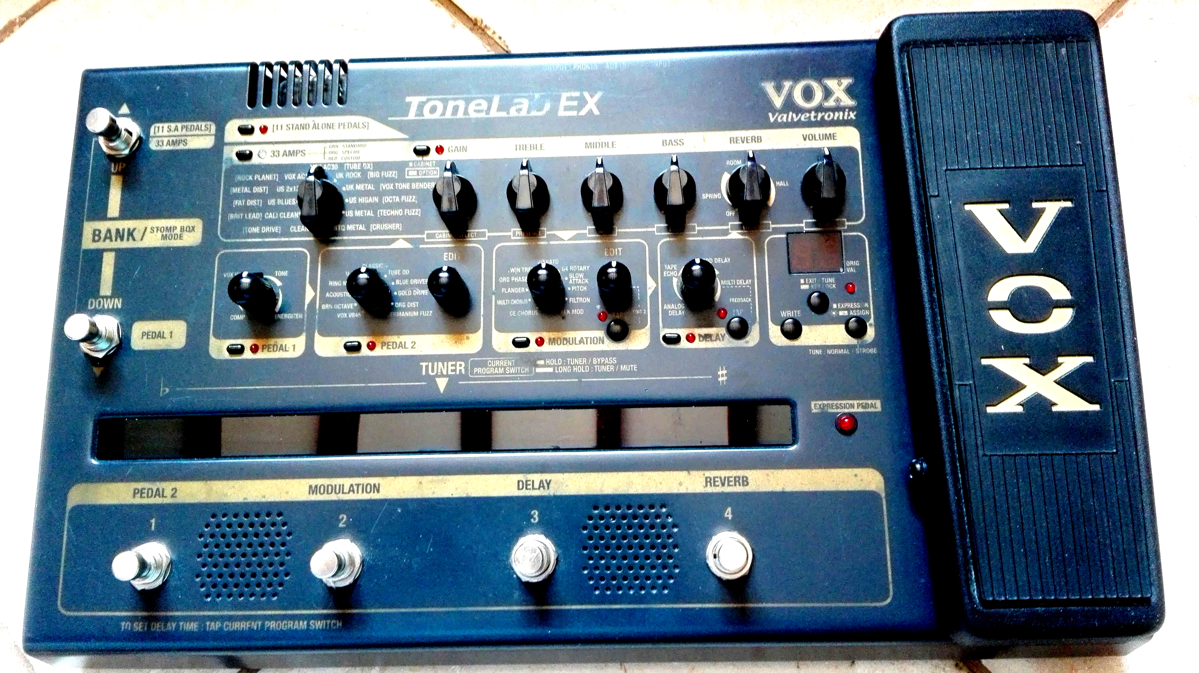 Tonelab EX - Vox Tonelab EX - Audiofanzine