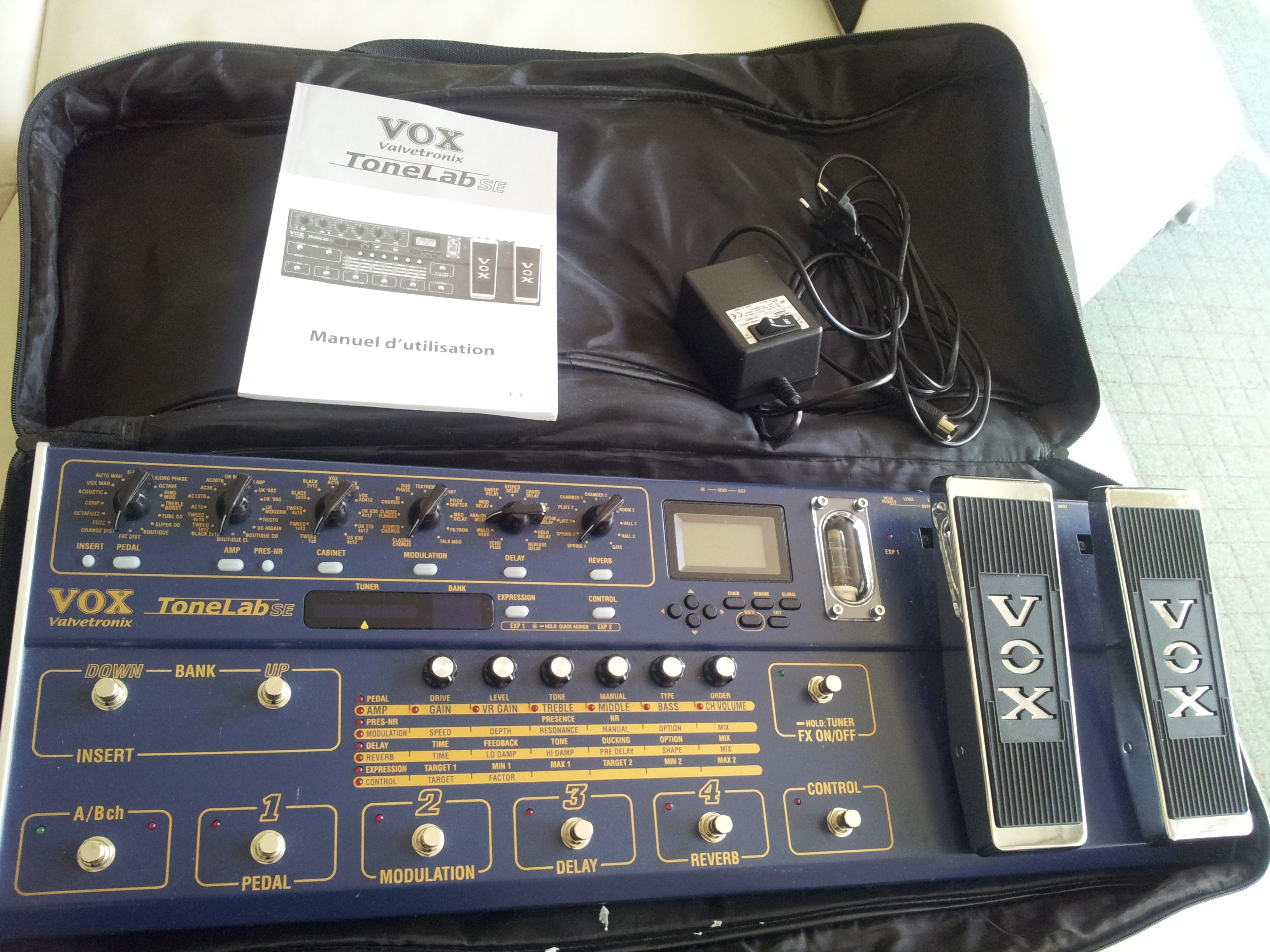 Vox Tonelab Le Patch List