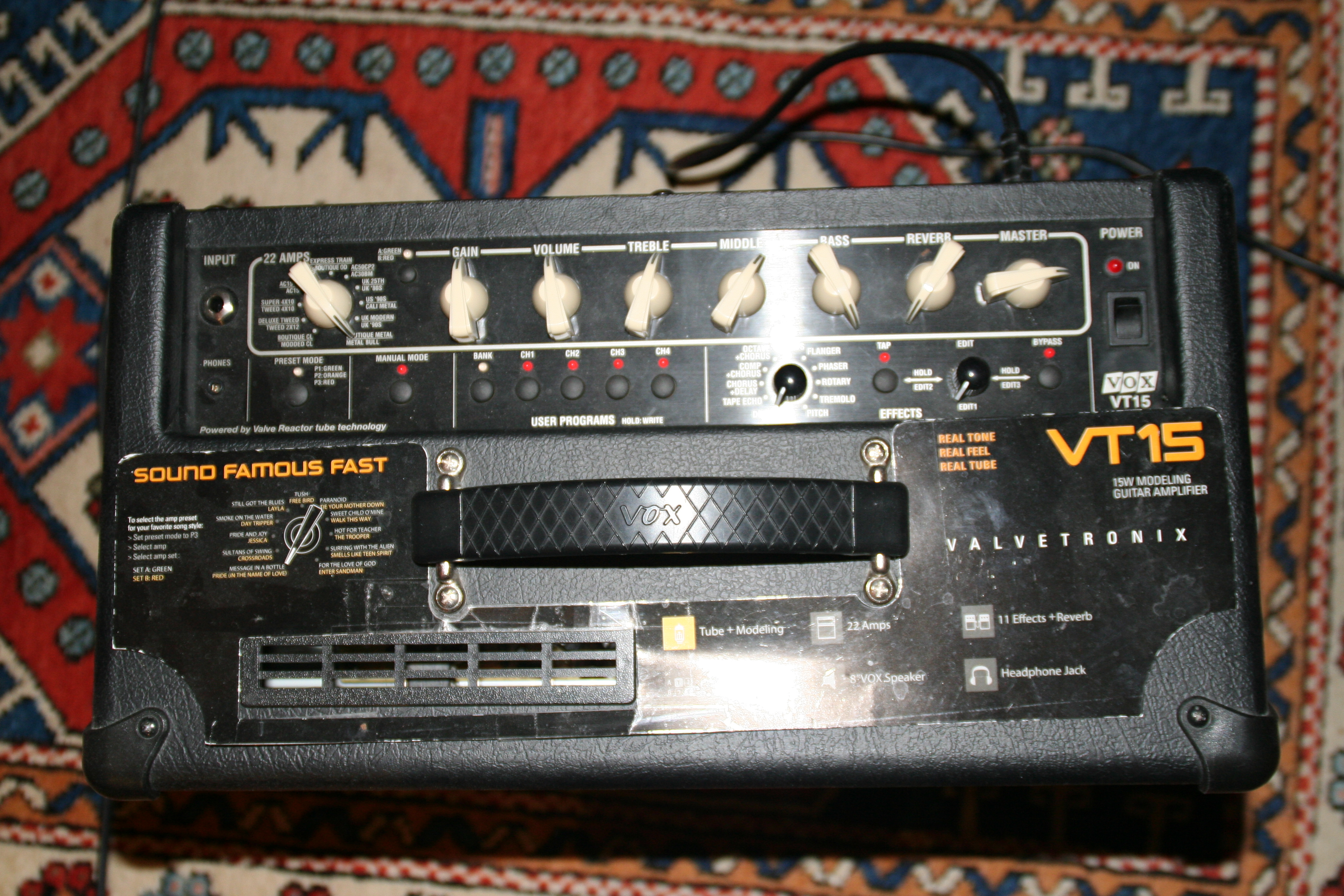 Vox VT15 image (1066281) Audiofanzine