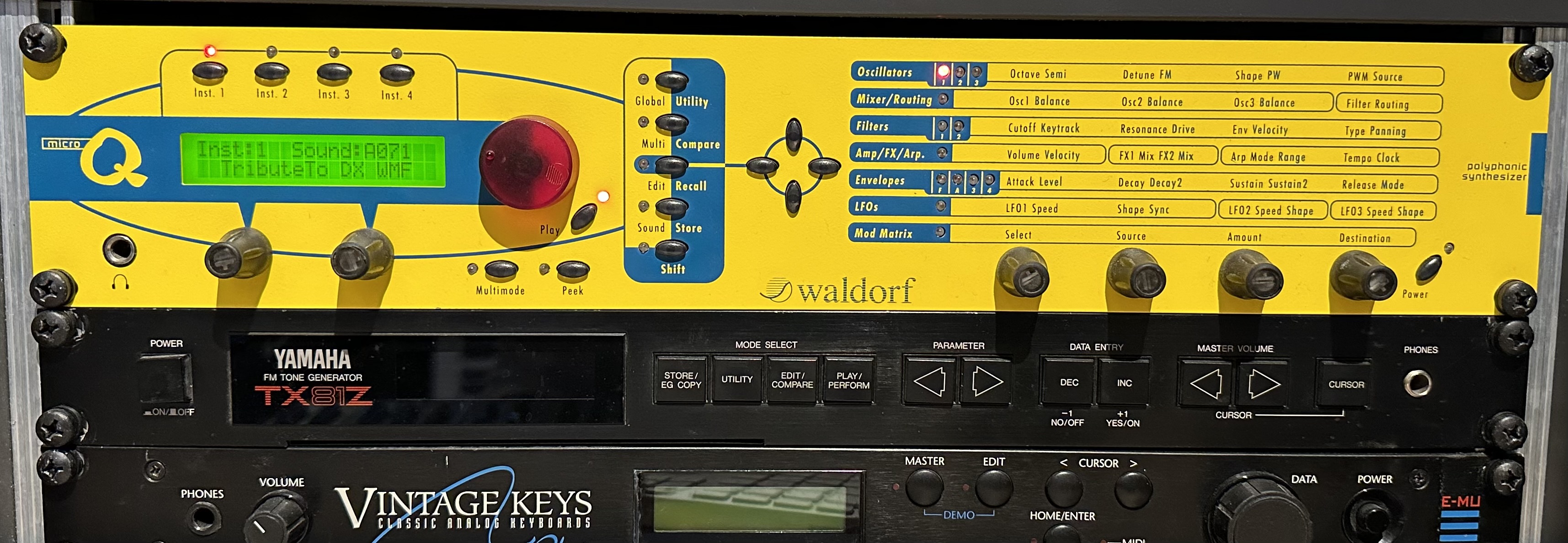 Micro Q Waldorf Micro Q Audiofanzine