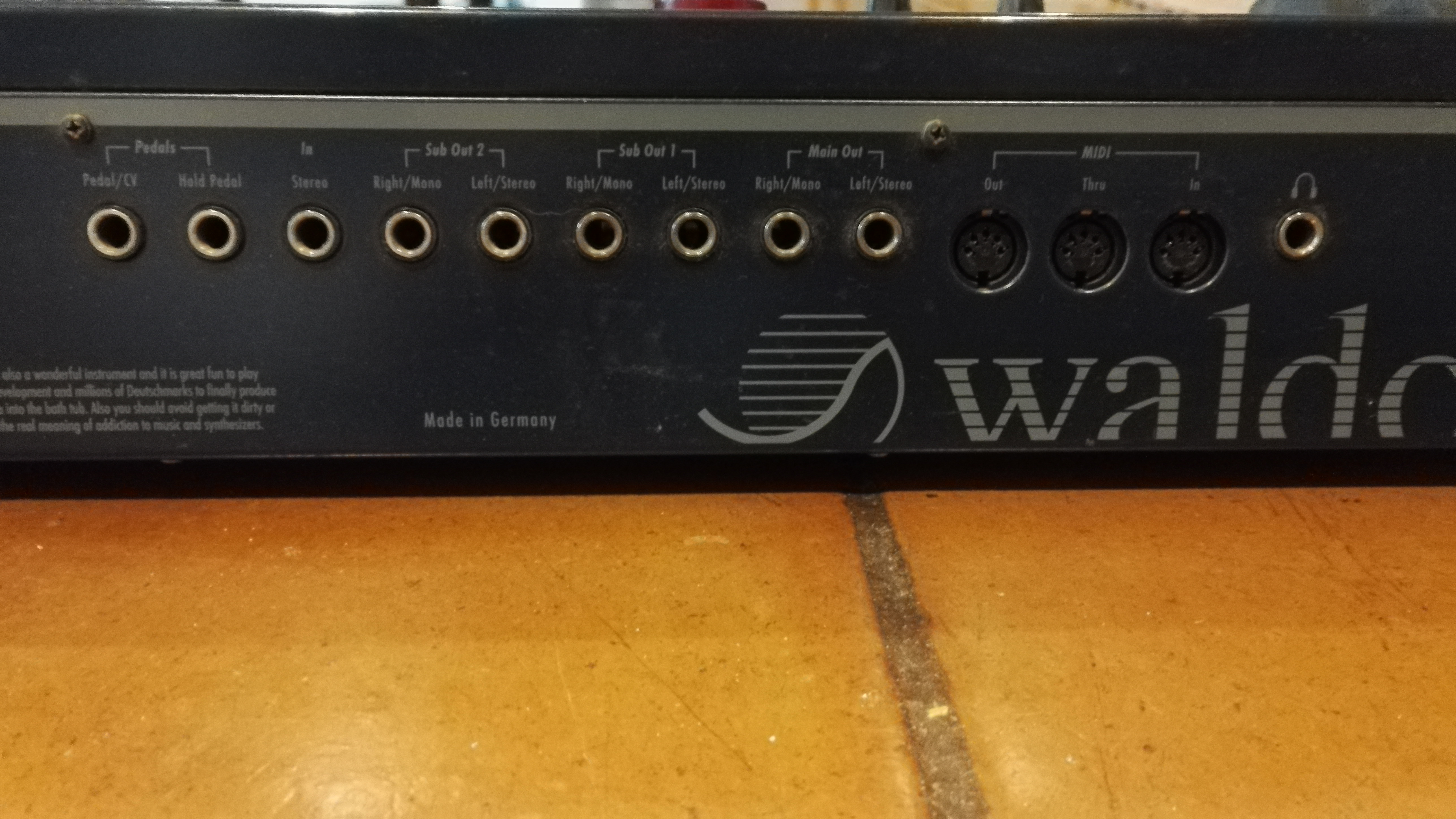 MICRO Q KEYBOARD Waldorf Micro Q Keyboard Audiofanzine