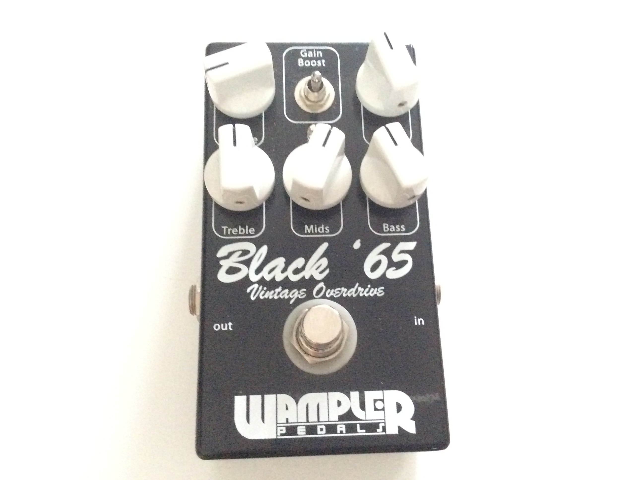 Black '65 Vintage Overdrive Wampler Pedals - Audiofanzine