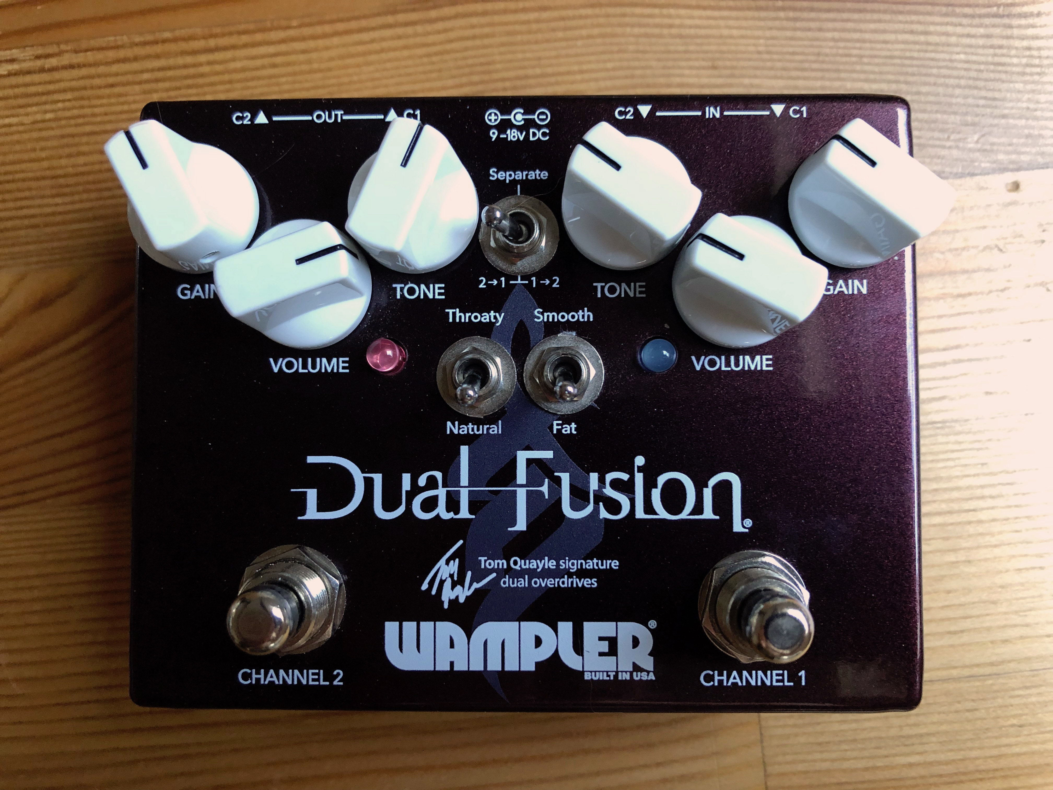 Dual Fusion - Wampler Pedals Dual Fusion - Audiofanzine