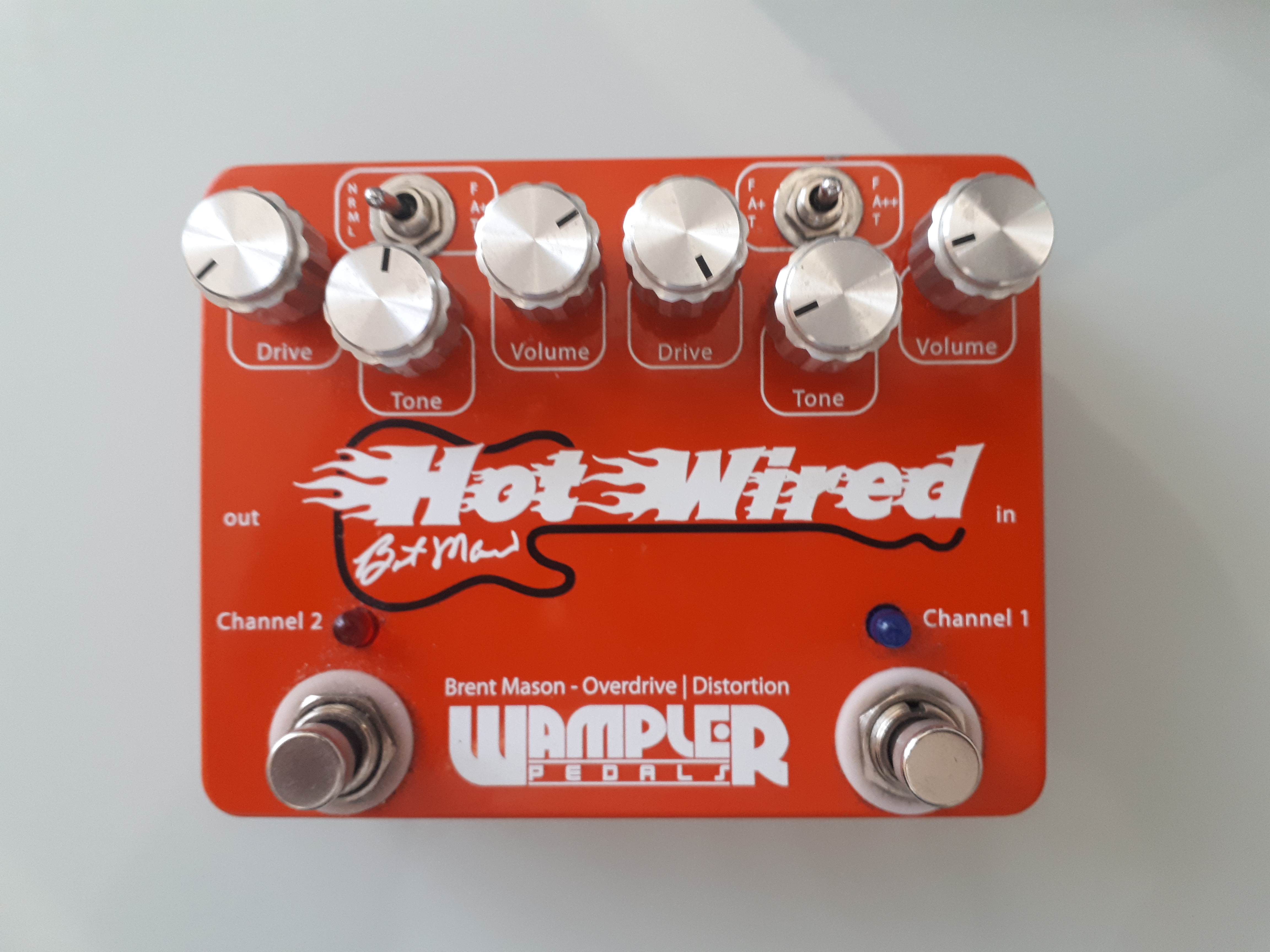 Hot Wired - Wampler Pedals Hot Wired - Audiofanzine