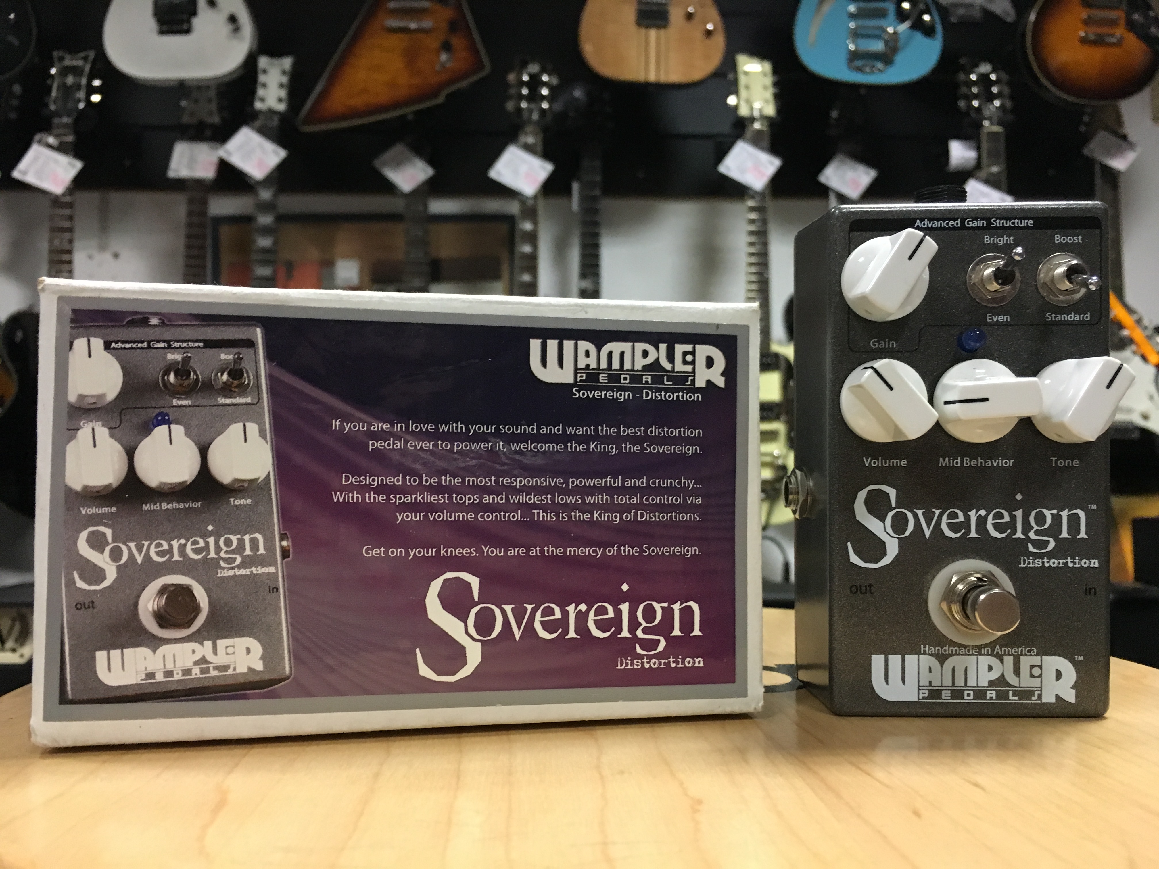 Photo Wampler Pedals Sovereign TC Electronic ND1 Nova Delay (14360