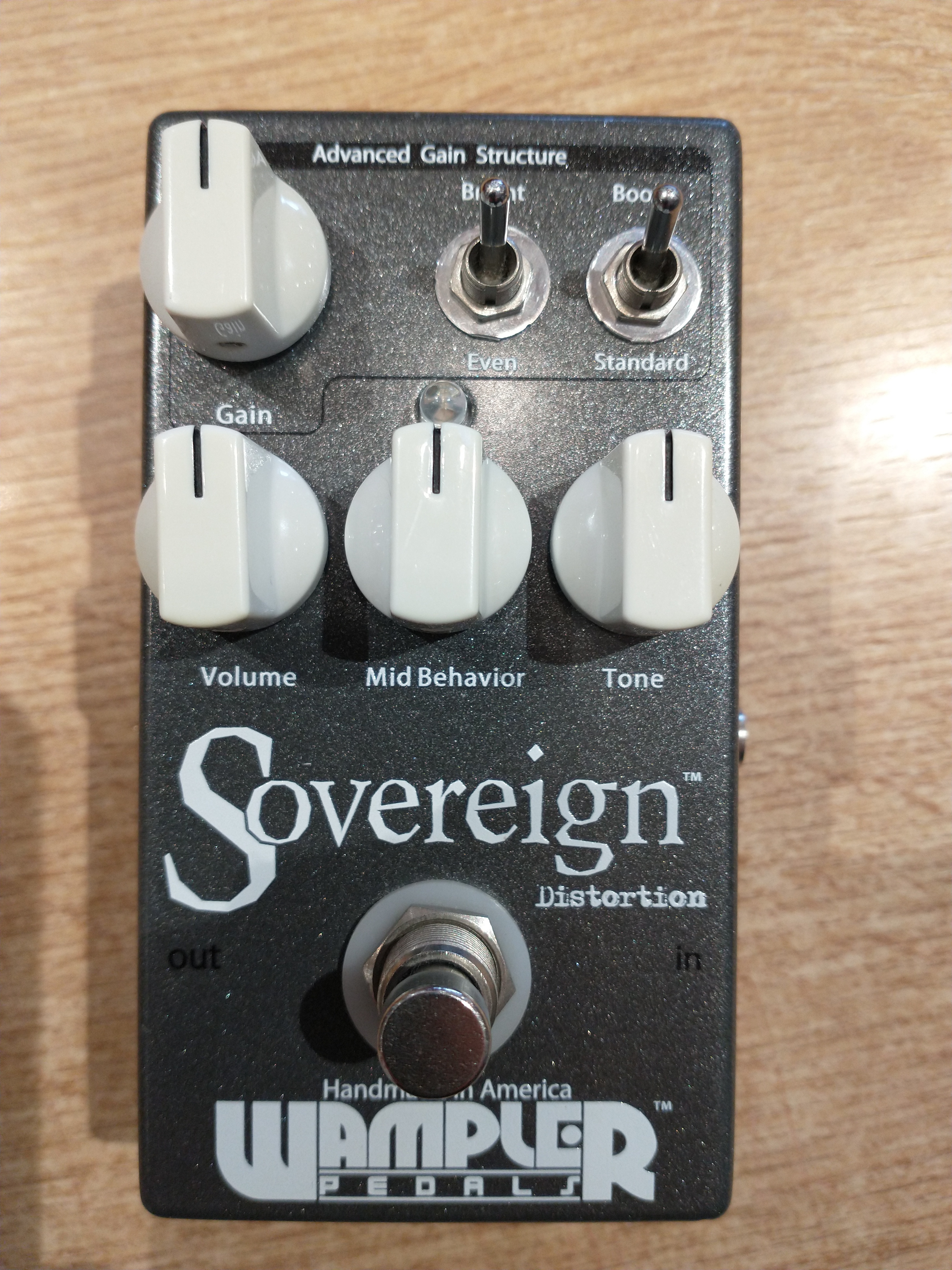 新品 Wampler Pedals Sovereign Distortion-