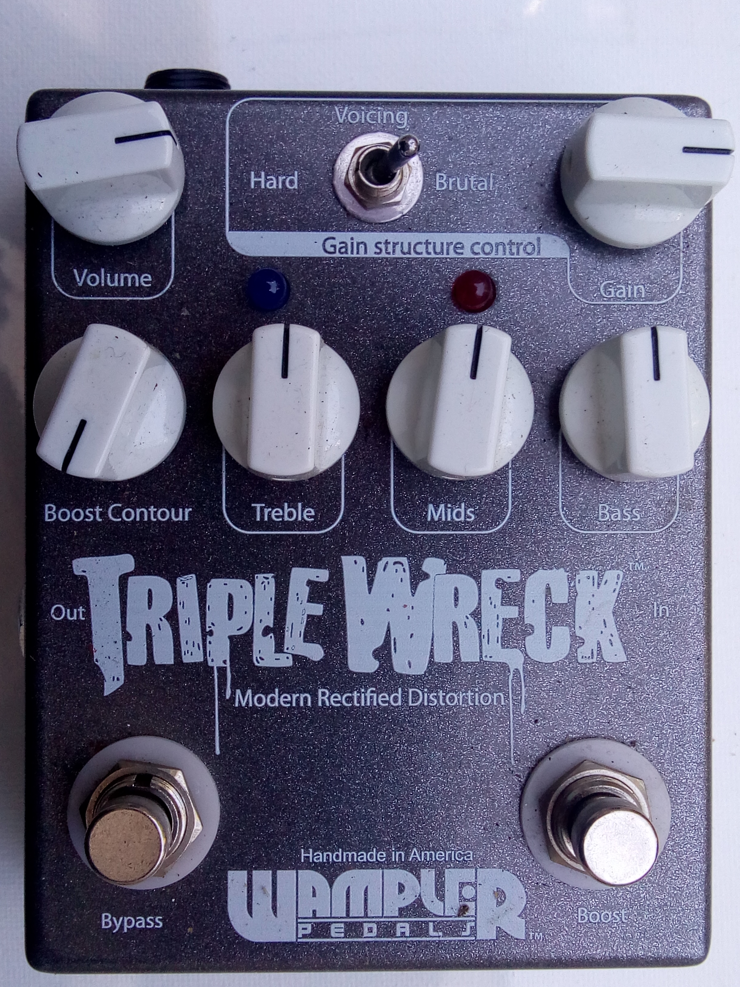 Triple Wreck Distortion Wampler Pedals - Audiofanzine